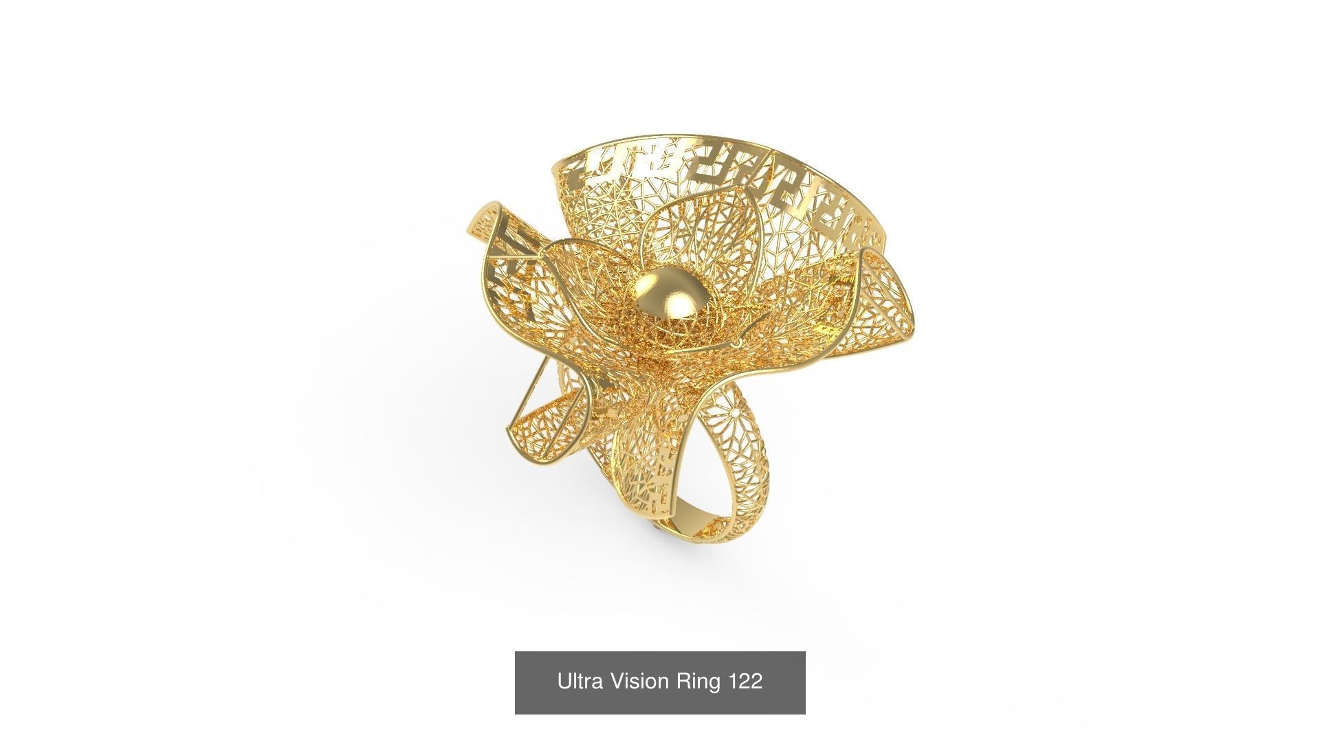 Set of 339 Ultra Vision Ring rings 3D Model Collection_135