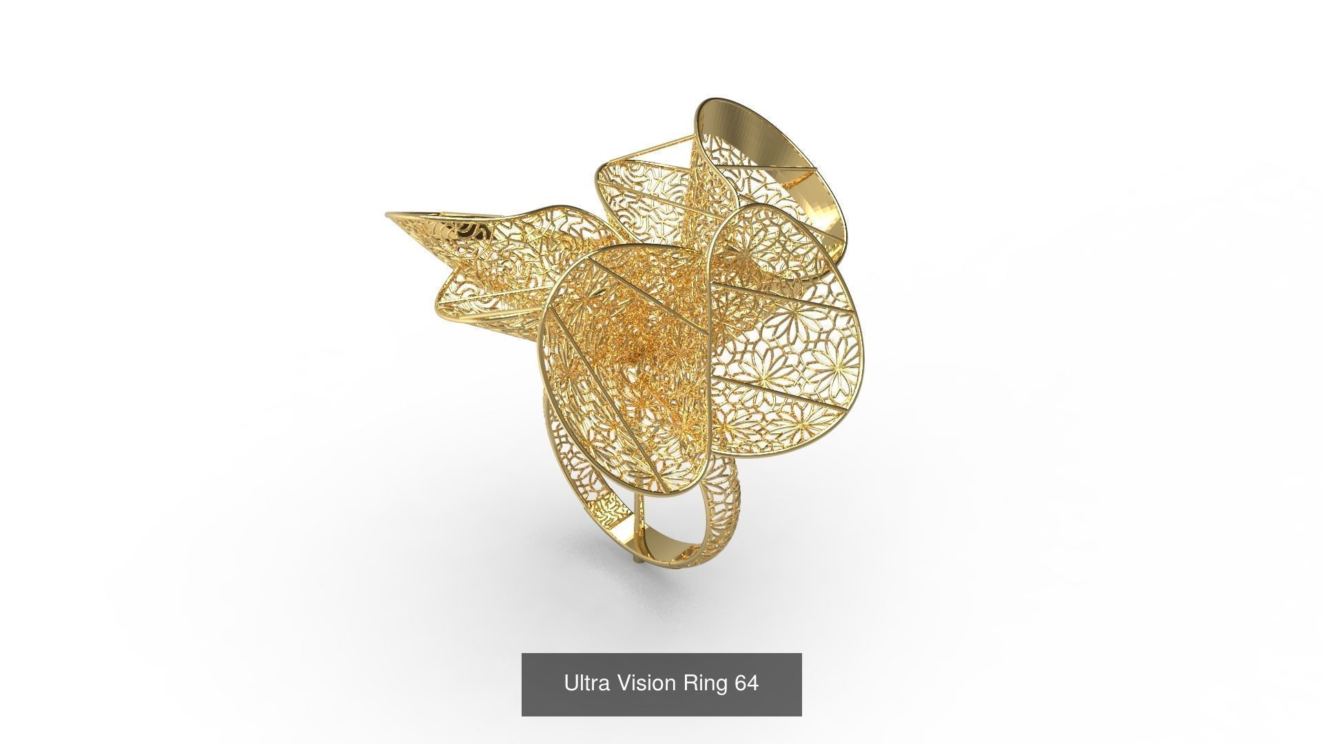 Set of 339 Ultra Vision Ring rings 3D Model Collection_76