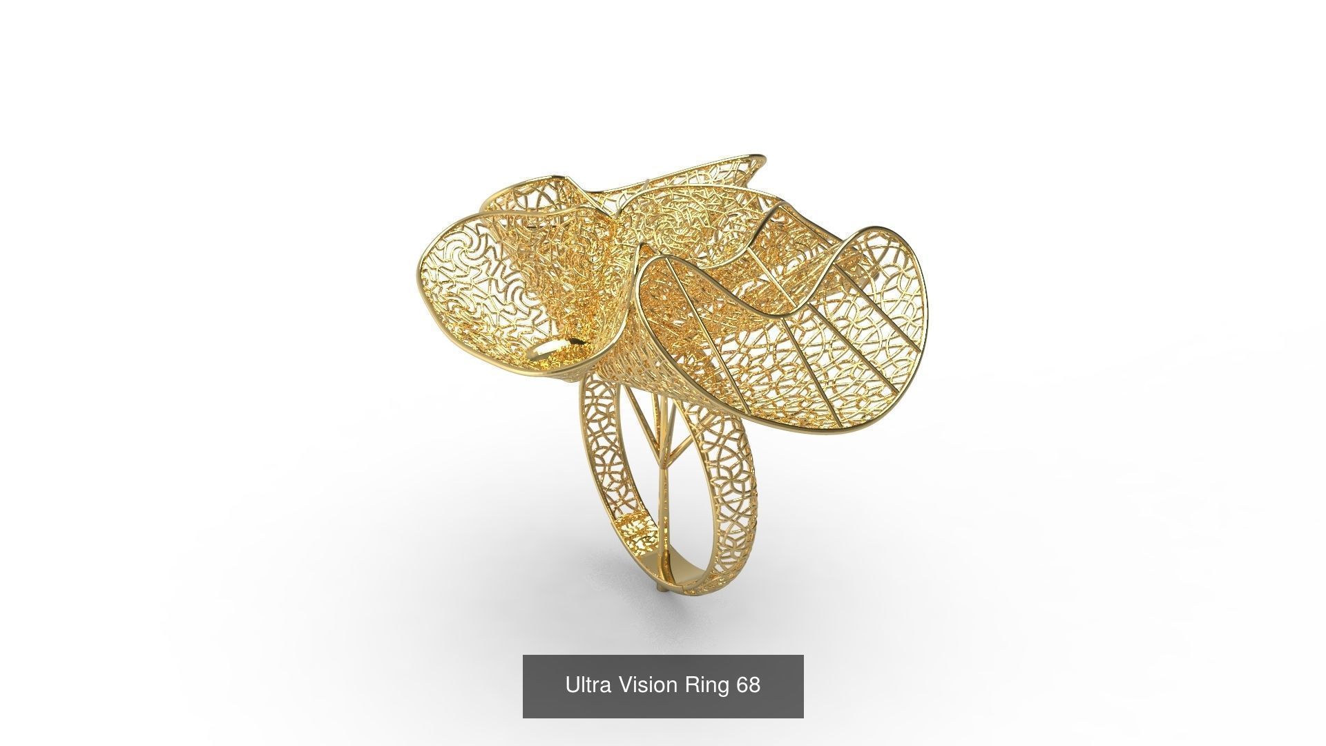Set of 339 Ultra Vision Ring rings 3D Model Collection_80