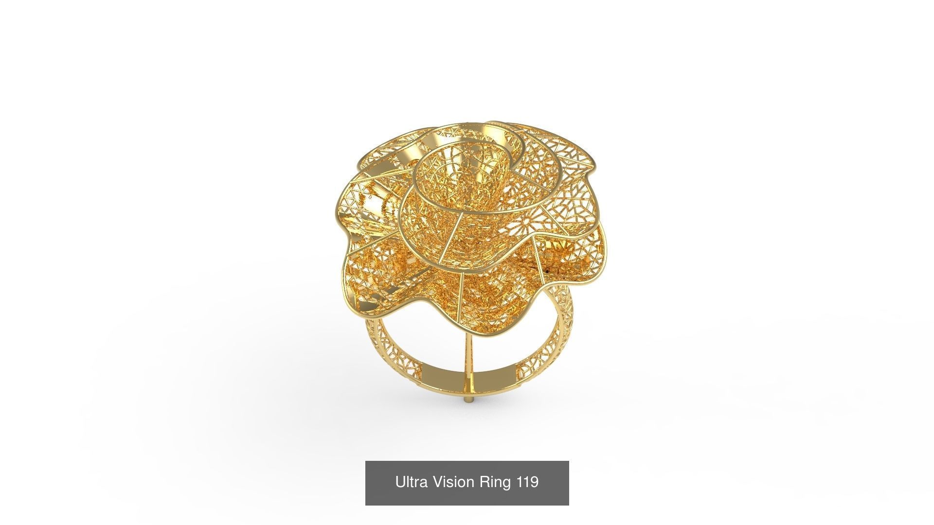 Set of 339 Ultra Vision Ring rings 3D Model Collection_132