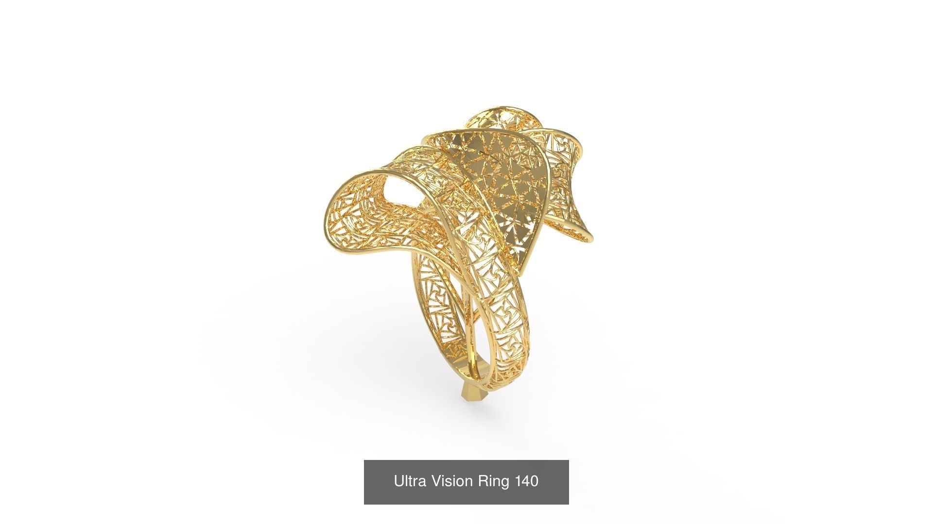 Set of 339 Ultra Vision Ring rings 3D Model Collection_153