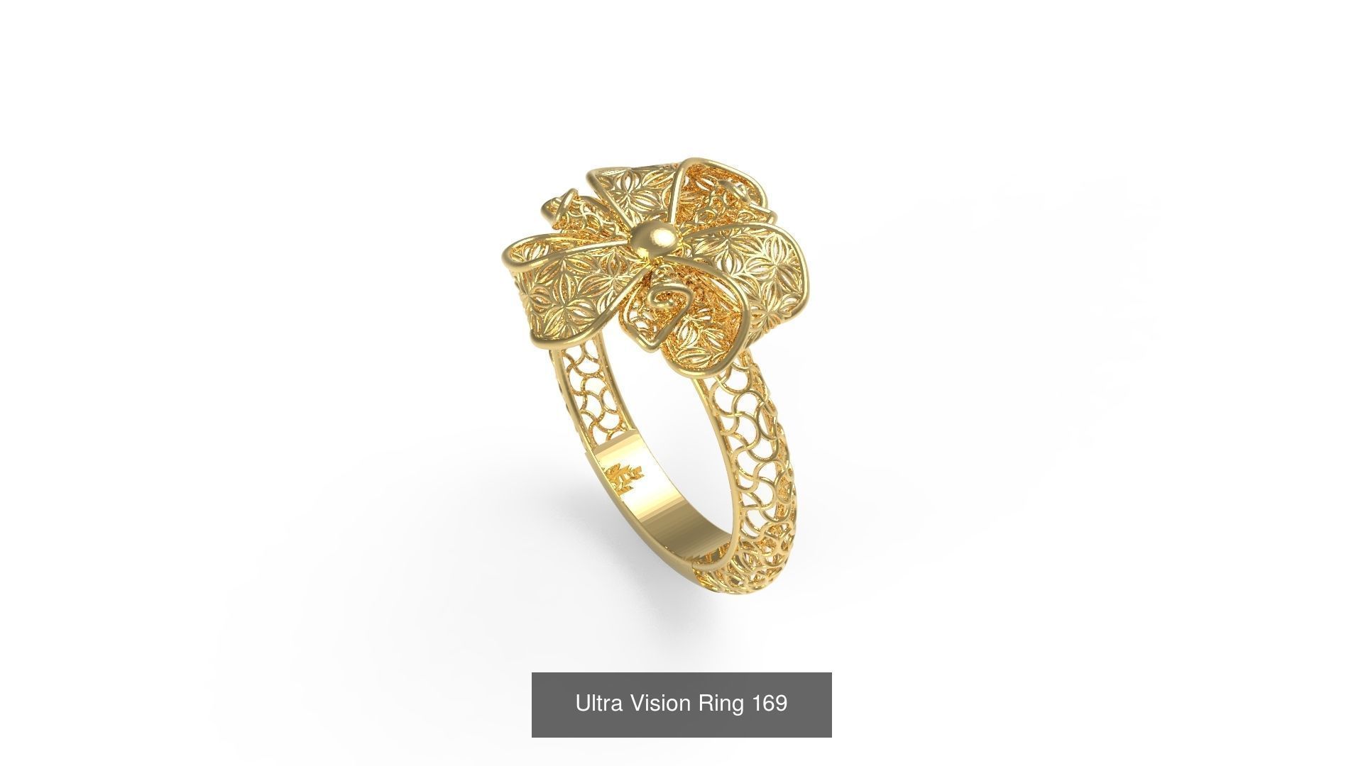 Set of 339 Ultra Vision Ring rings 3D Model Collection_182