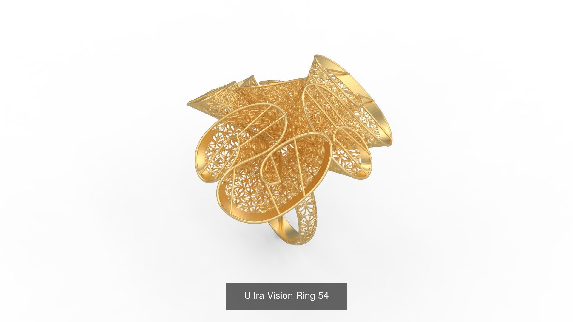 Set of 339 Ultra Vision Ring rings 3D Model Collection_66