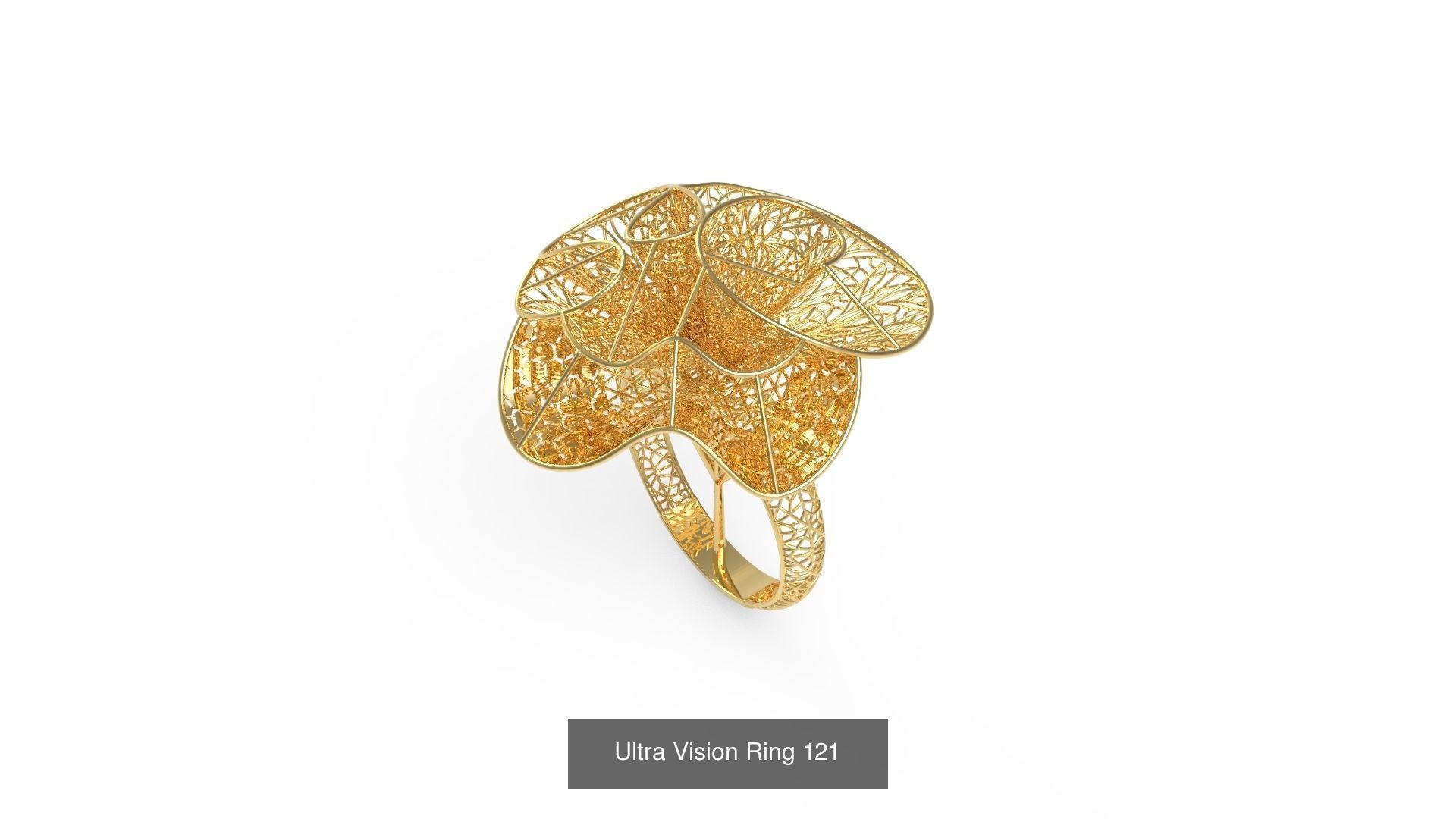 Set of 339 Ultra Vision Ring rings 3D Model Collection_134