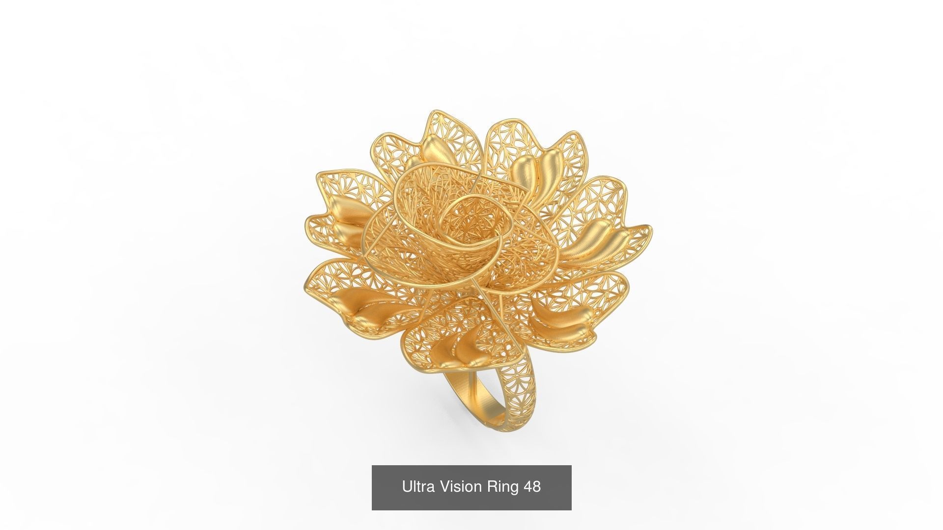 Set of 339 Ultra Vision Ring rings 3D Model Collection_60