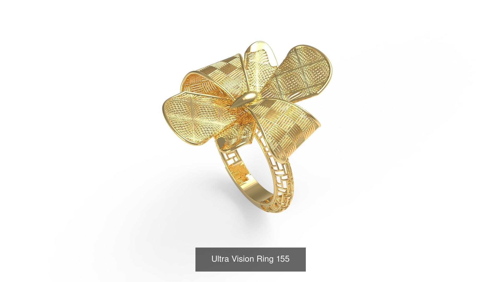 Set of 339 Ultra Vision Ring rings 3D Model Collection_168