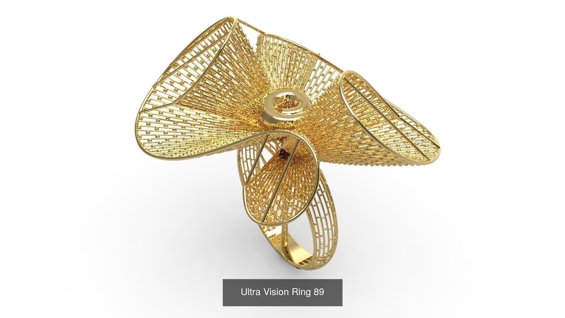 Set of 339 Ultra Vision Ring rings 3D Model Collection_101