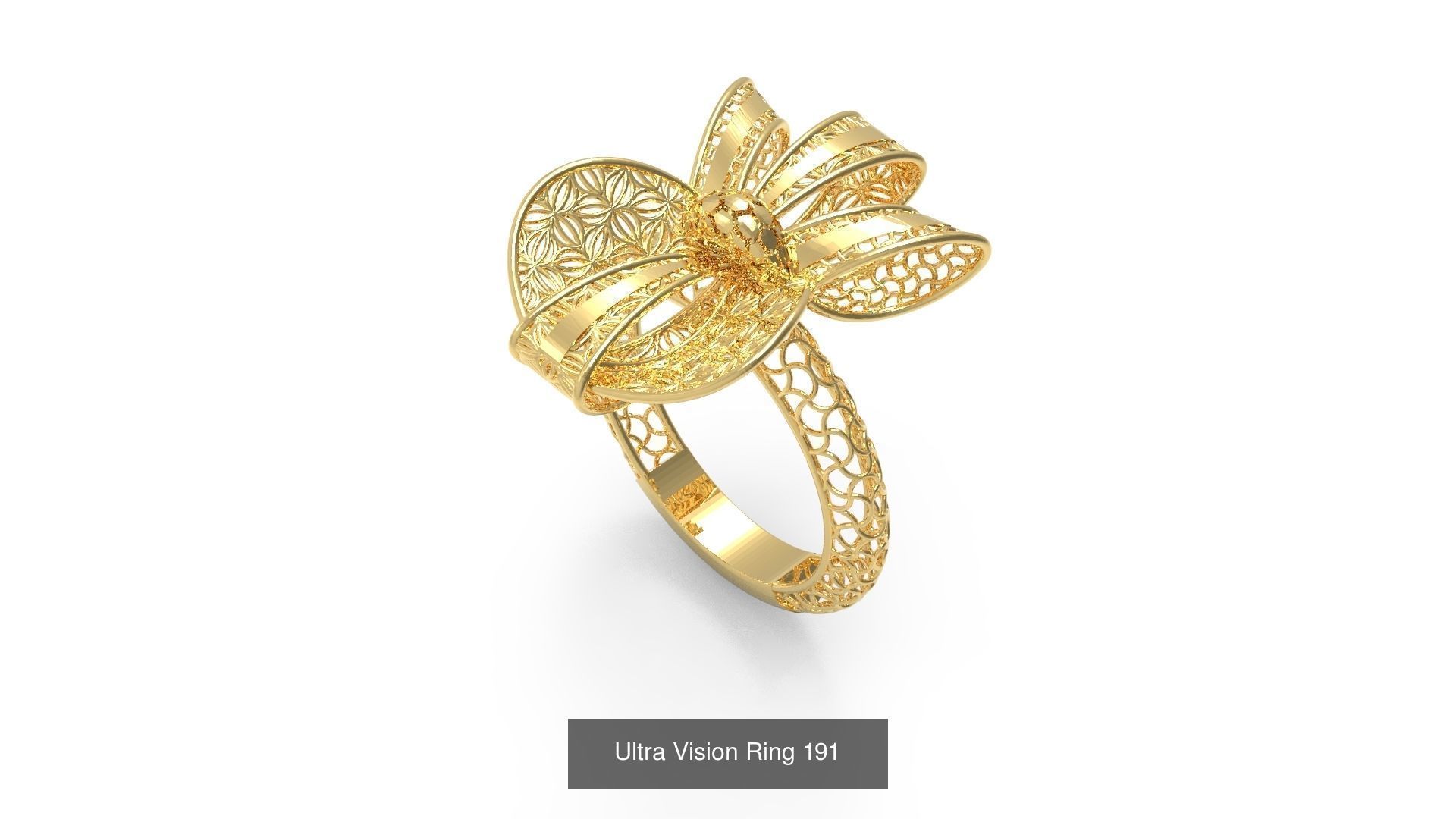 Set of 339 Ultra Vision Ring rings 3D Model Collection_204