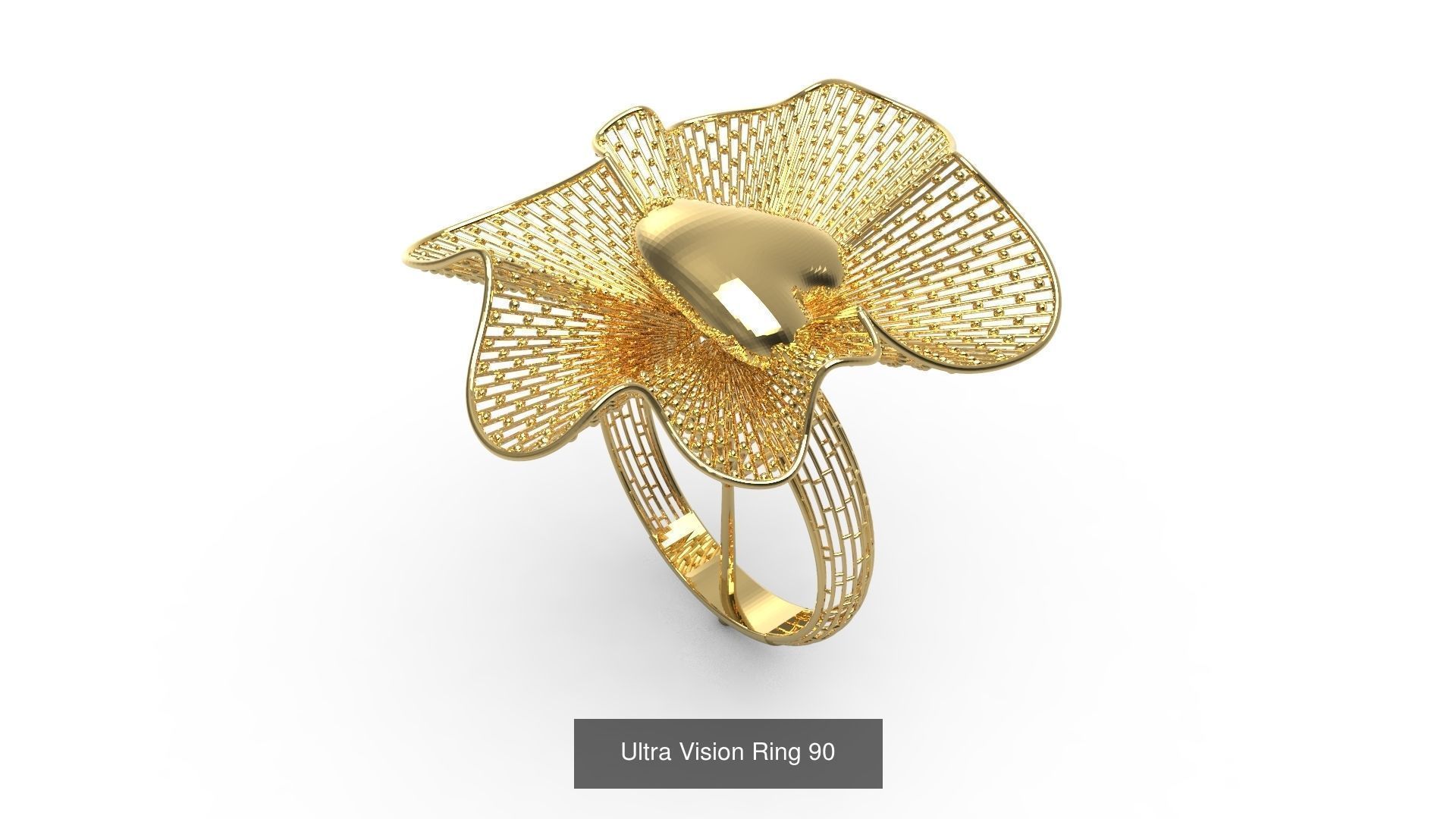 Set of 339 Ultra Vision Ring rings 3D Model Collection_102
