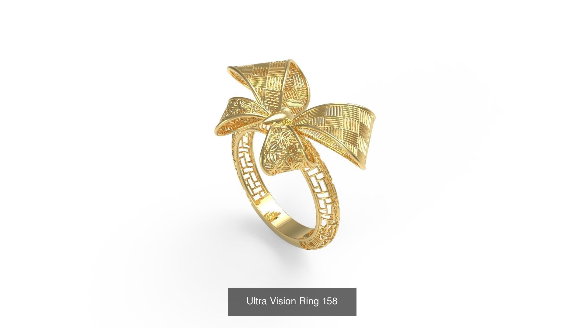Set of 339 Ultra Vision Ring rings 3D Model Collection_171