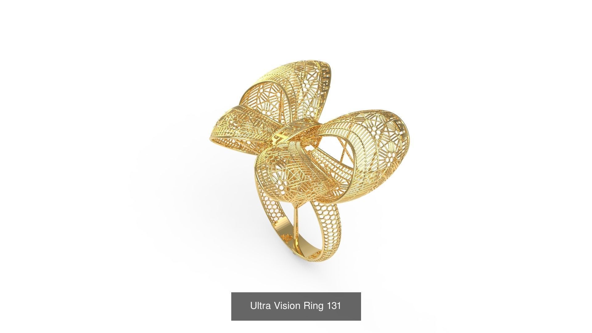 Set of 339 Ultra Vision Ring rings 3D Model Collection_144