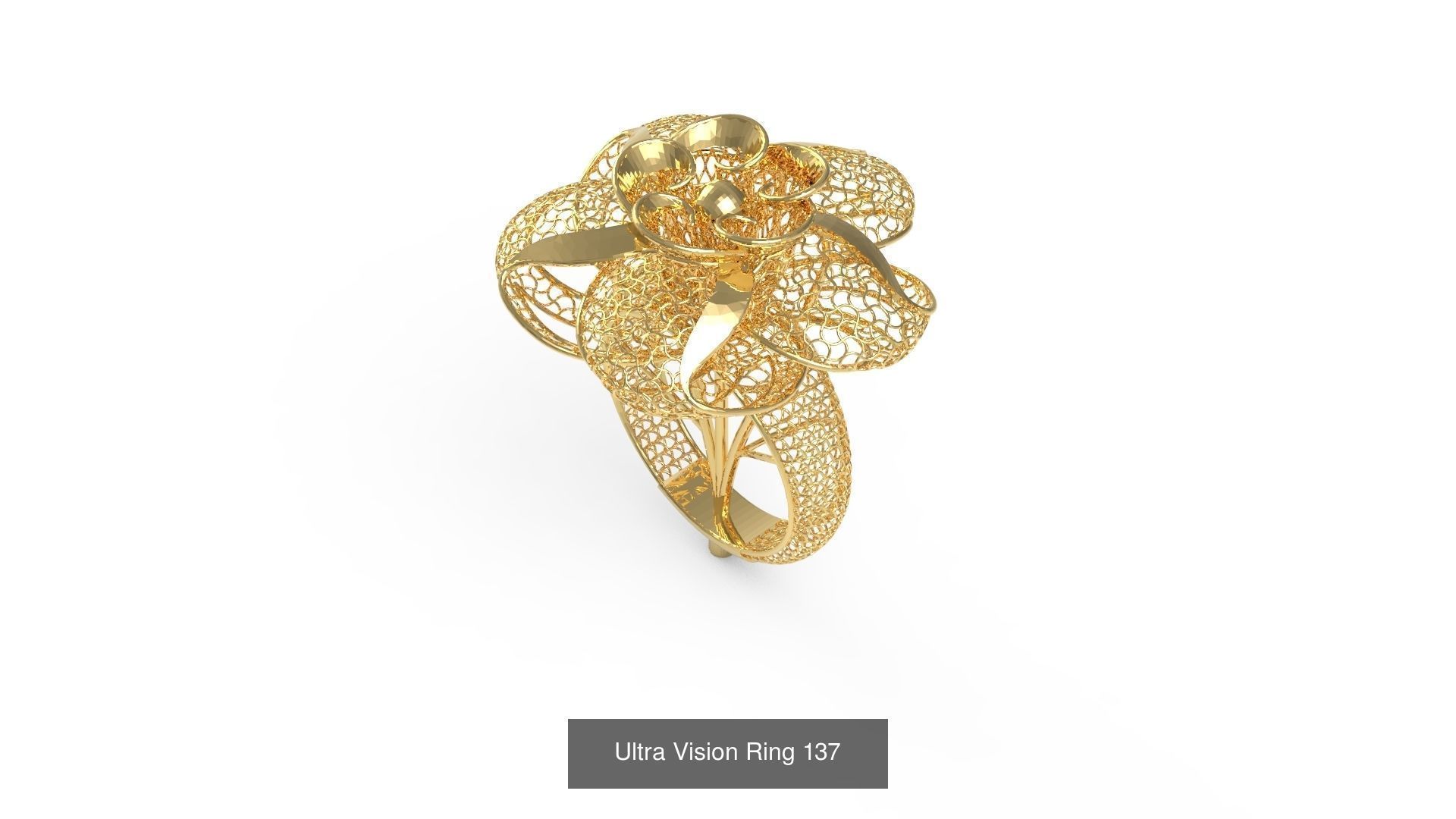 Set of 339 Ultra Vision Ring rings 3D Model Collection_150