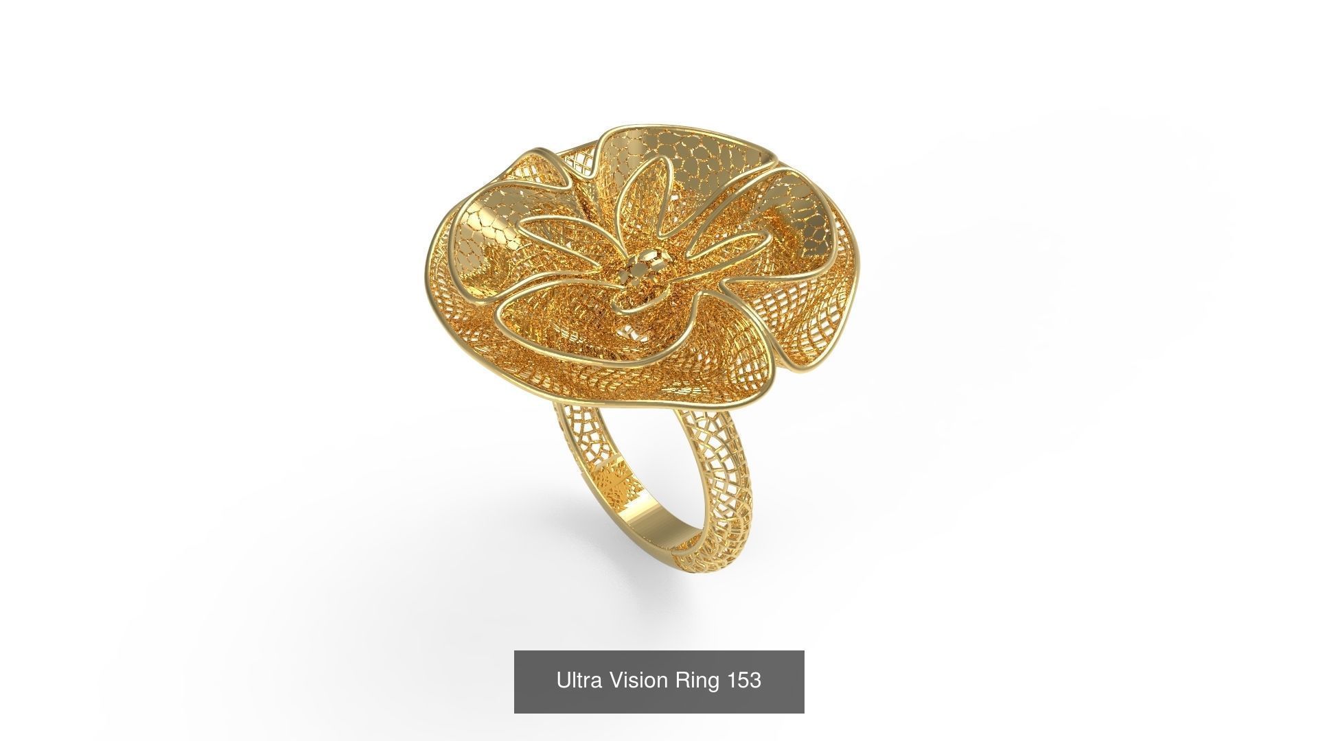 Set of 339 Ultra Vision Ring rings 3D Model Collection_166