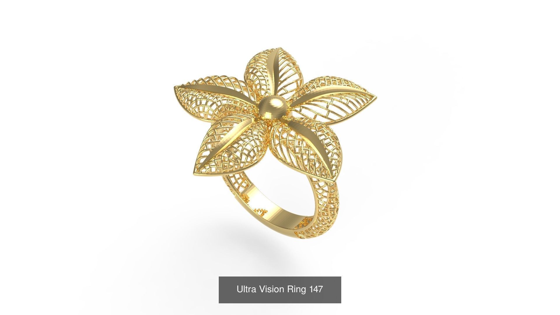 Set of 339 Ultra Vision Ring rings 3D Model Collection_160