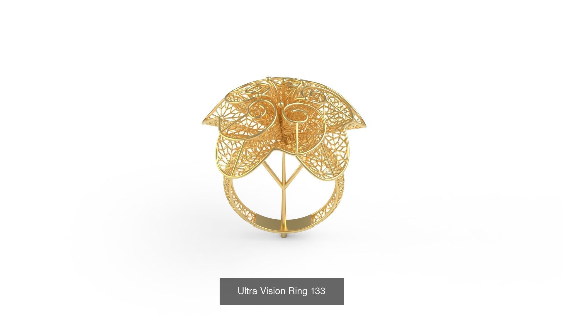 Set of 339 Ultra Vision Ring rings 3D Model Collection_146