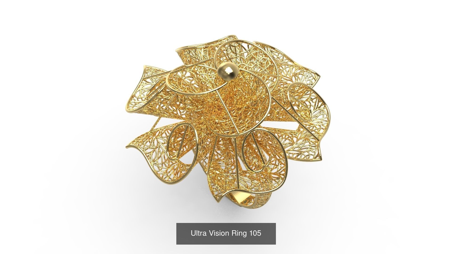 Set of 339 Ultra Vision Ring rings 3D Model Collection_117