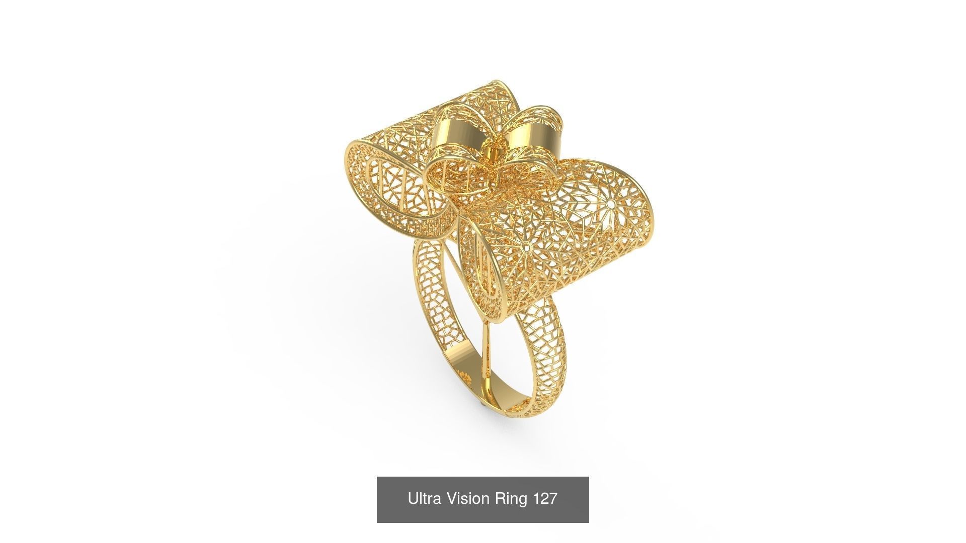 Set of 339 Ultra Vision Ring rings 3D Model Collection_140