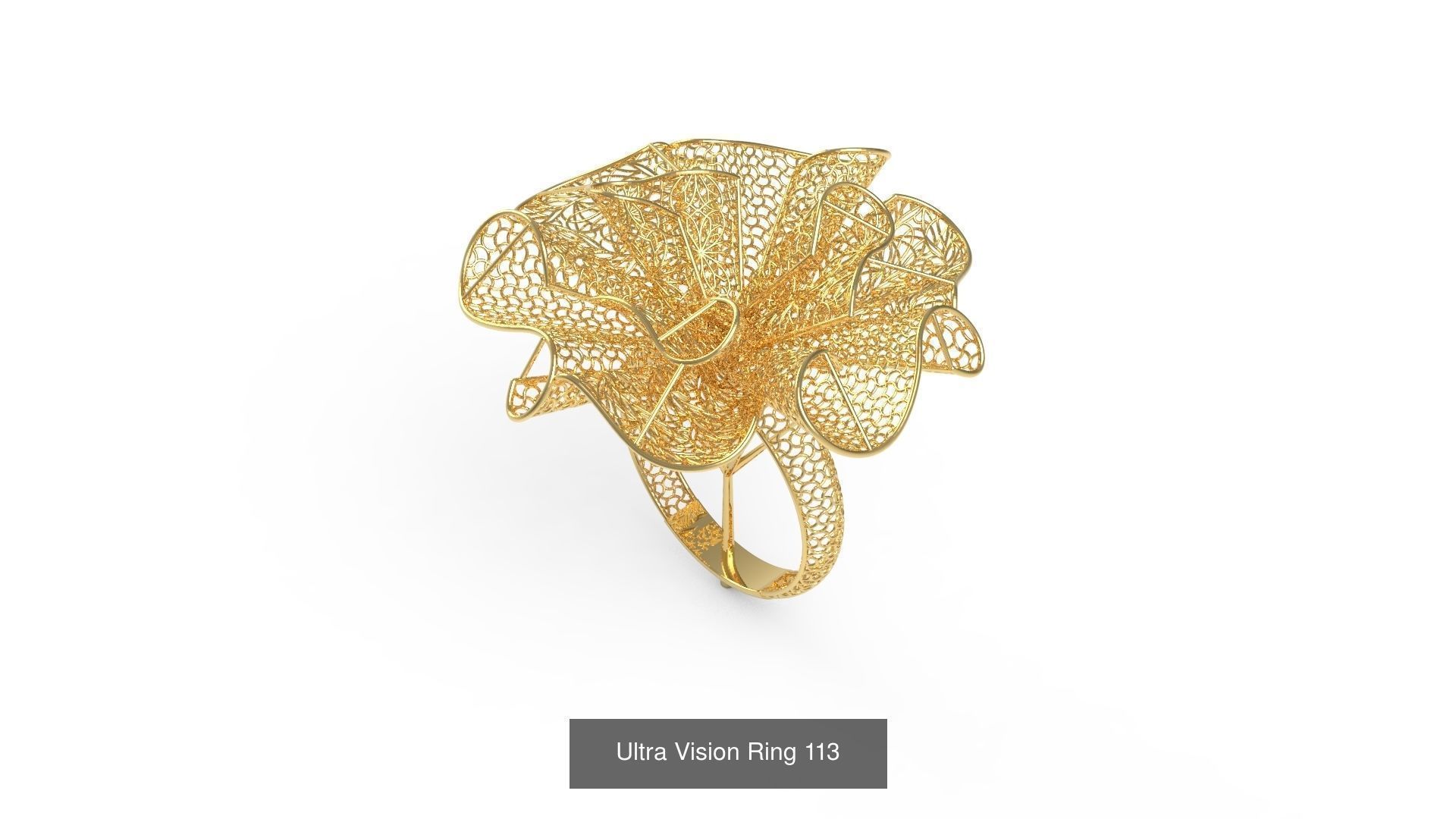 Set of 339 Ultra Vision Ring rings 3D Model Collection_125