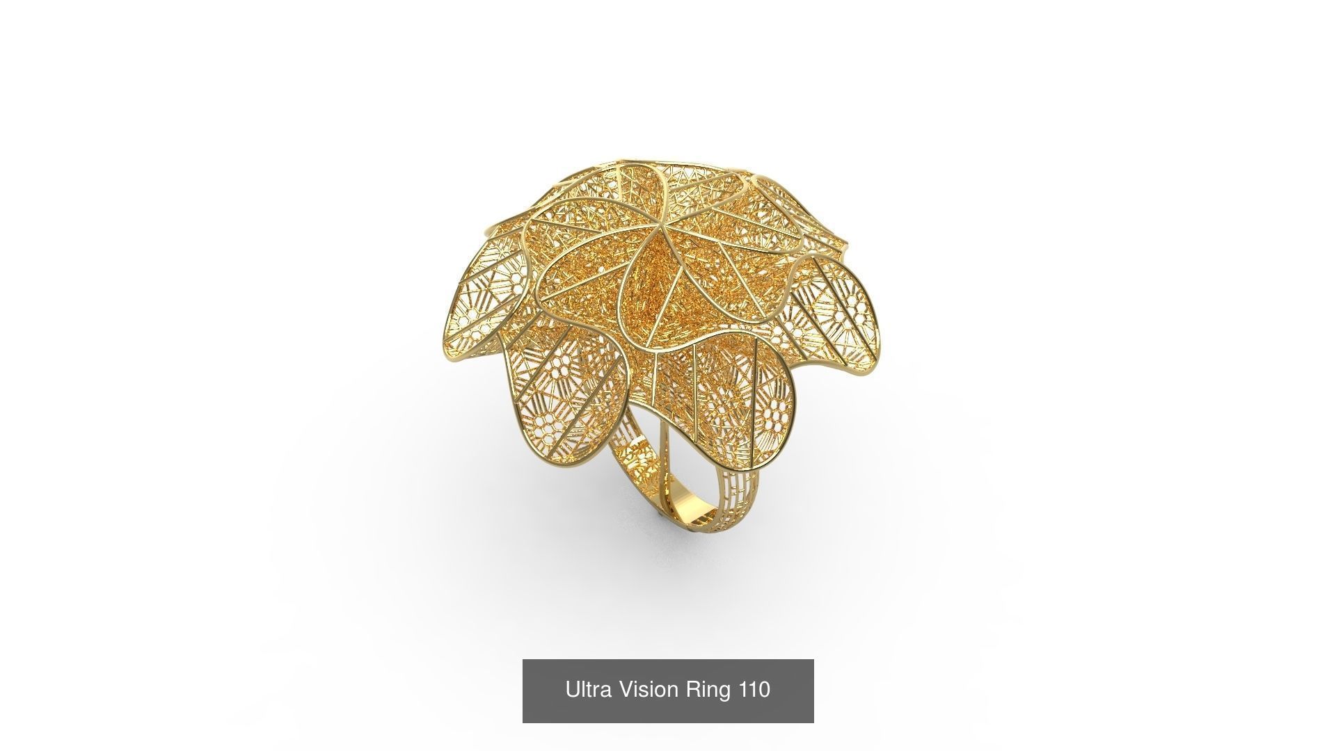 Set of 339 Ultra Vision Ring rings 3D Model Collection_122
