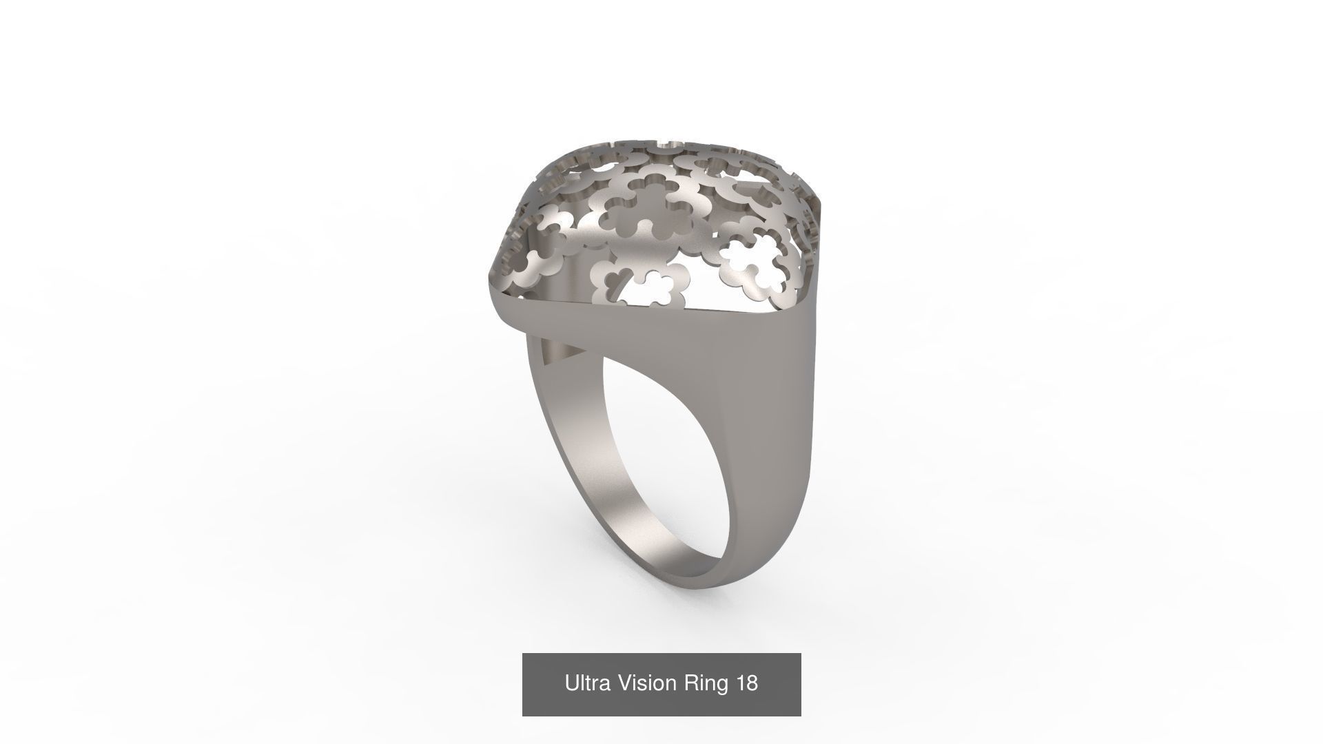 Set of 339 Ultra Vision Ring rings 3D Model Collection_222