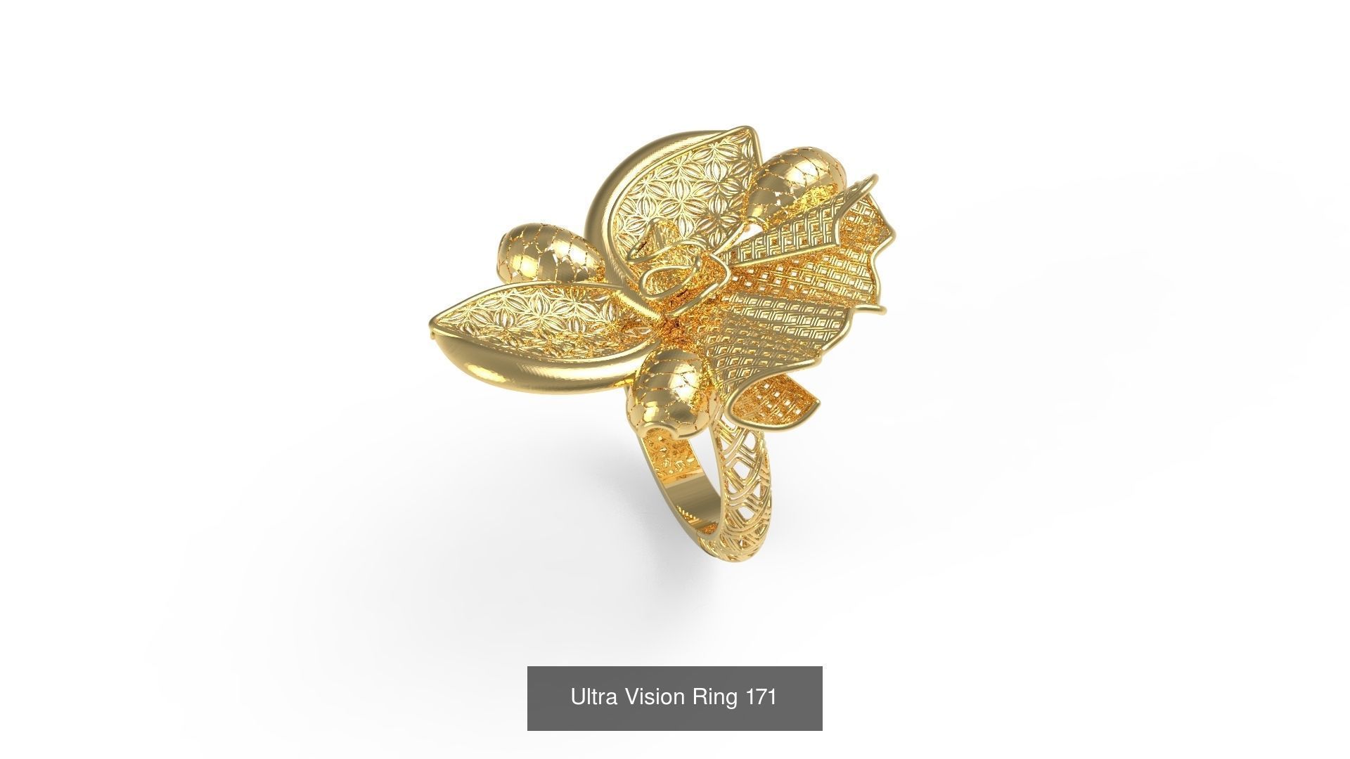 Set of 339 Ultra Vision Ring rings 3D Model Collection_184