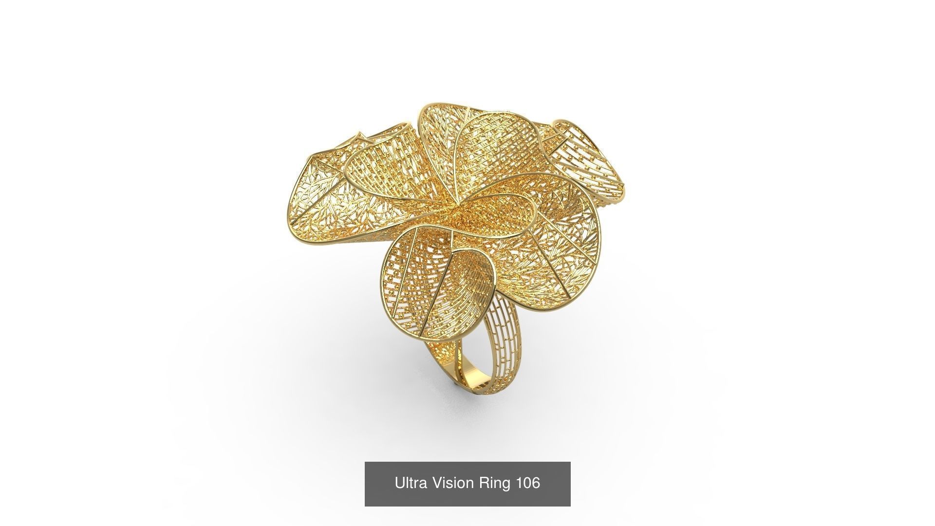 Set of 339 Ultra Vision Ring rings 3D Model Collection_118