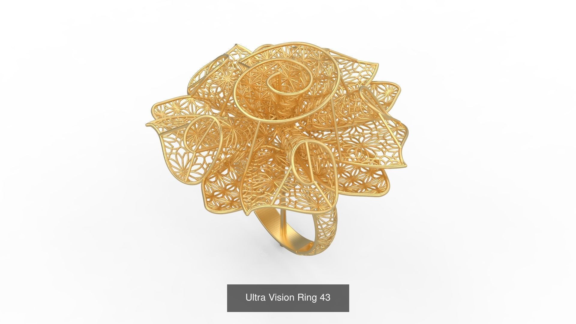 Set of 339 Ultra Vision Ring rings 3D Model Collection_55
