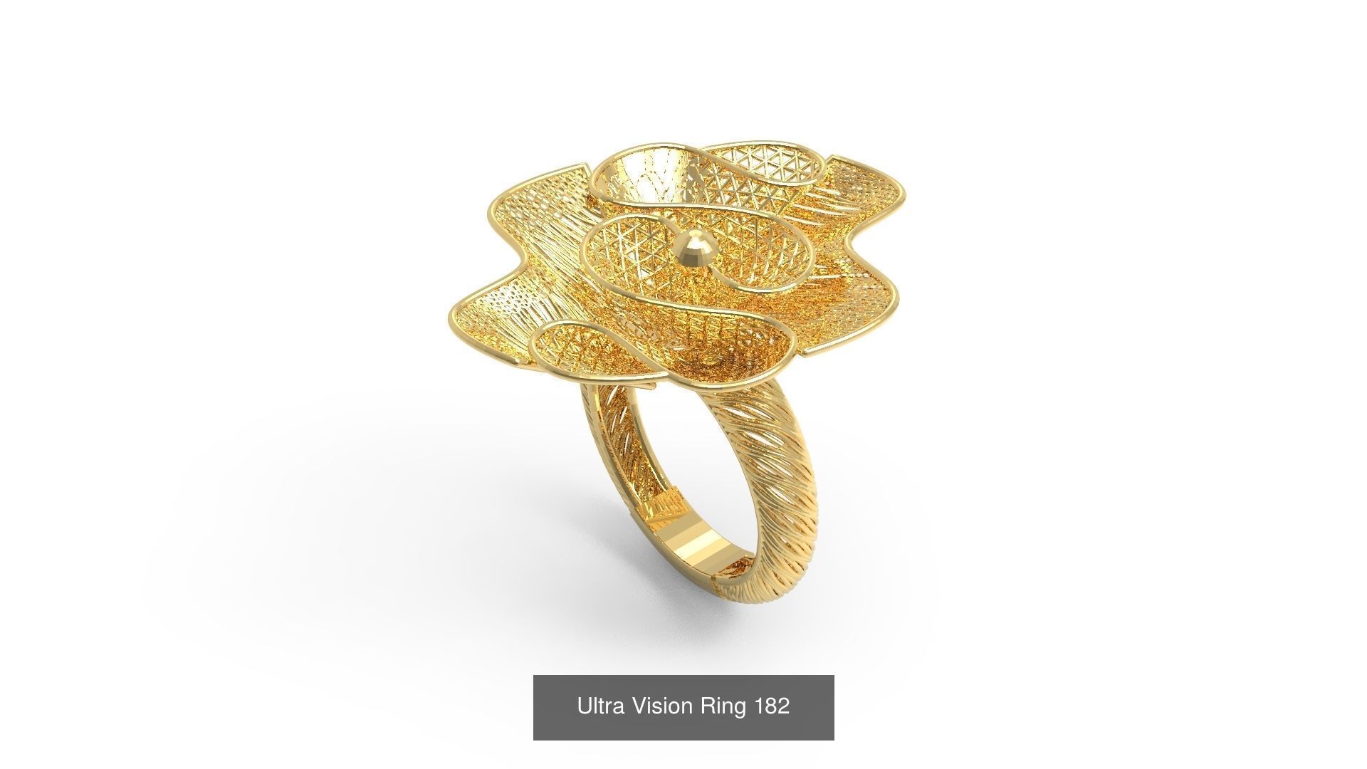 Set of 339 Ultra Vision Ring rings 3D Model Collection_195