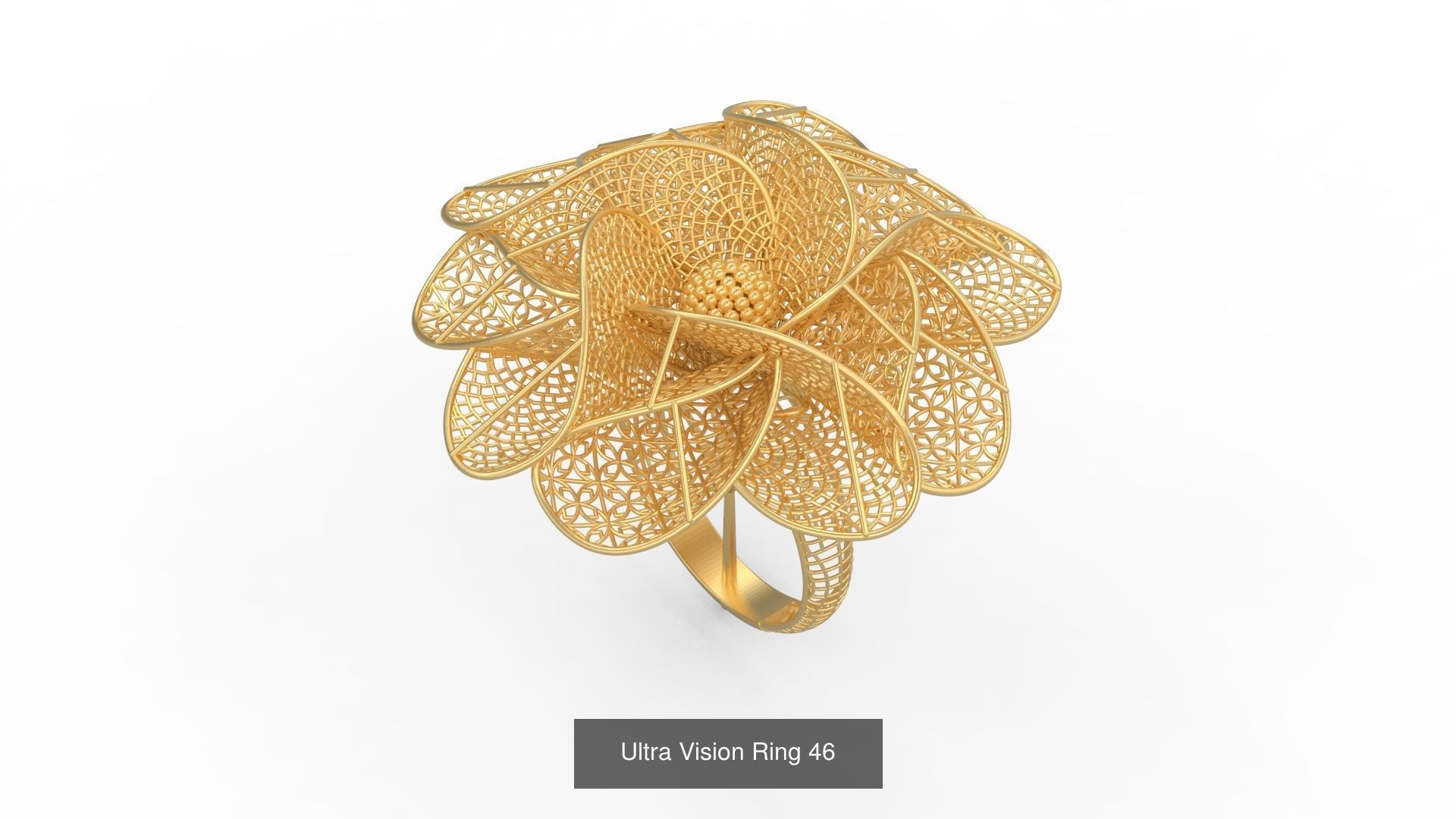 Set of 339 Ultra Vision Ring rings 3D Model Collection_58