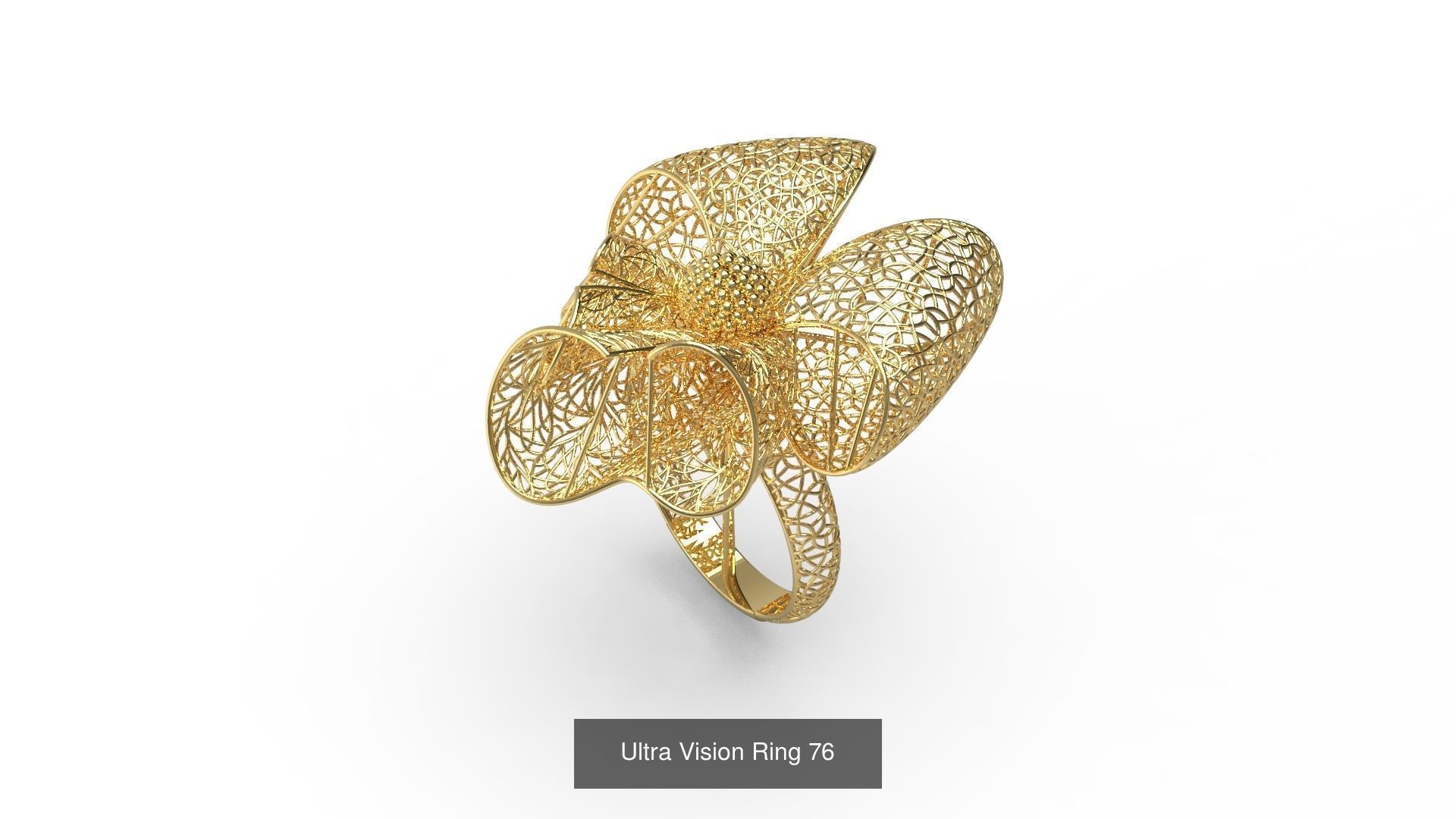 Set of 339 Ultra Vision Ring rings 3D Model Collection_88