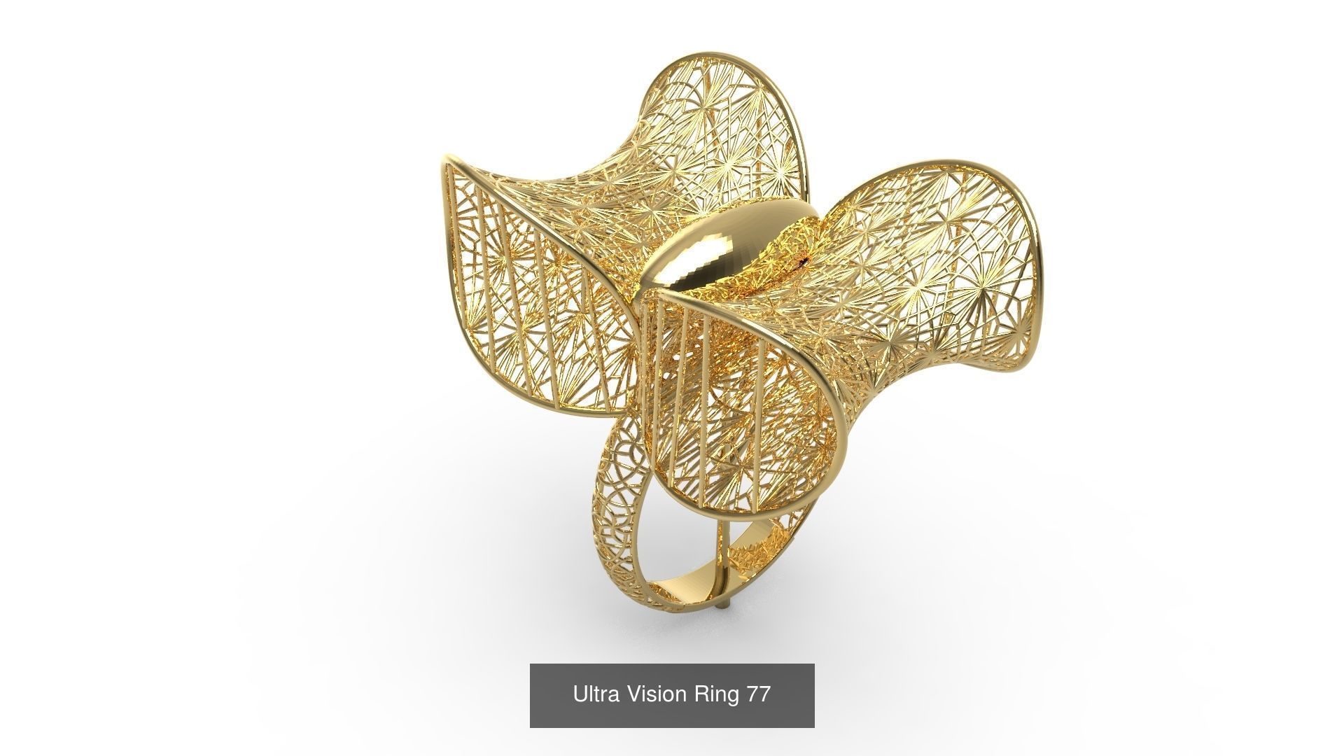 Set of 339 Ultra Vision Ring rings 3D Model Collection_89