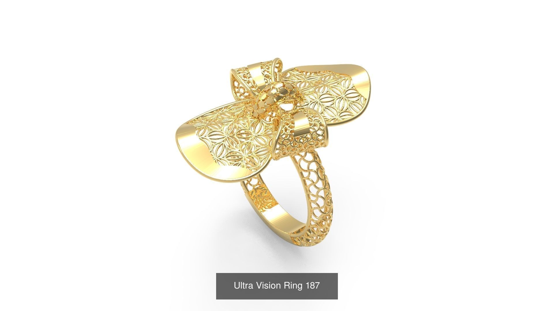 Set of 339 Ultra Vision Ring rings 3D Model Collection_200