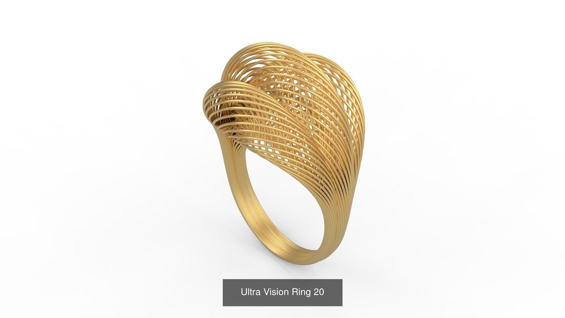 Set of 339 Ultra Vision Ring rings 3D Model Collection_223