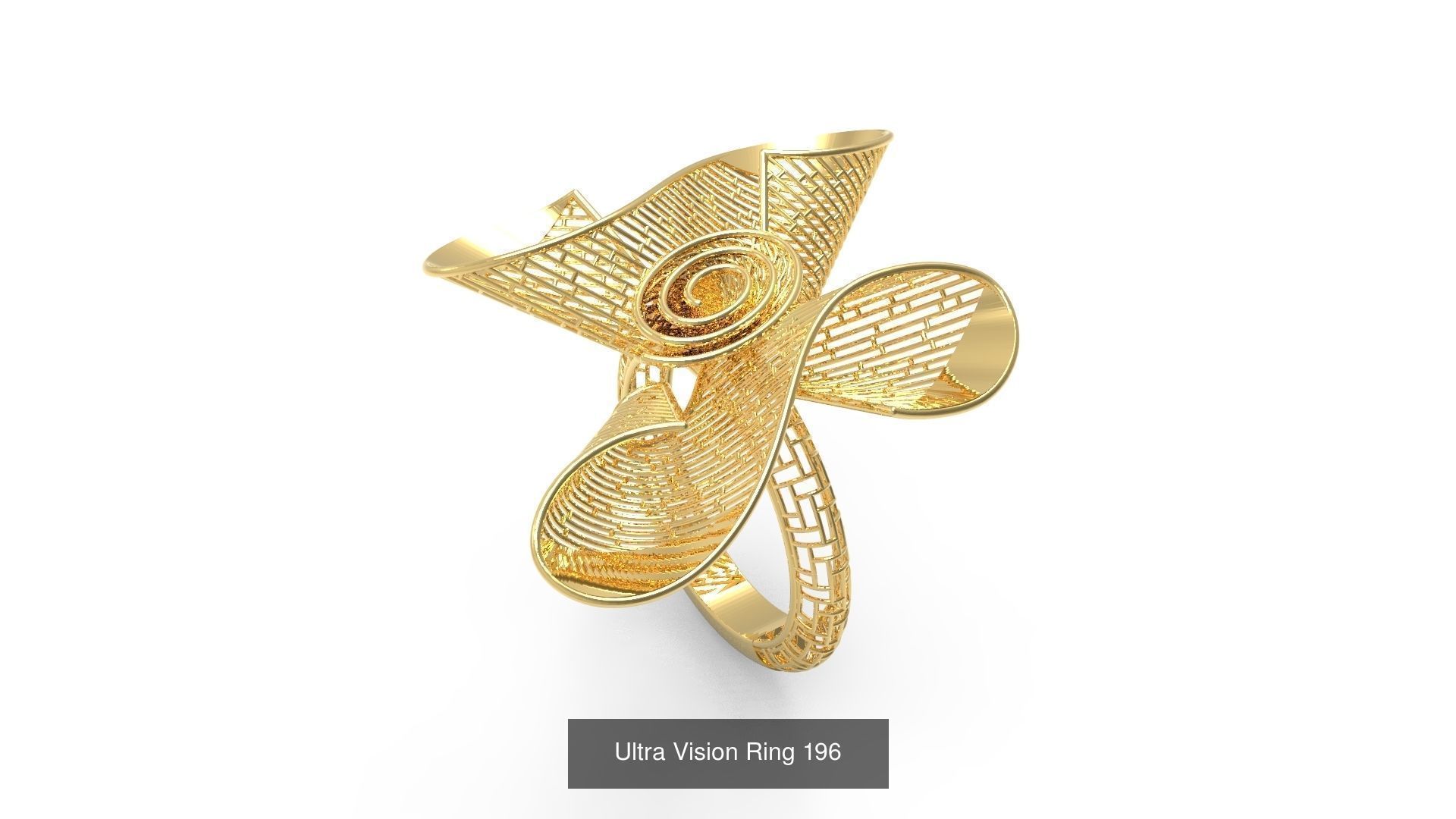 Set of 339 Ultra Vision Ring rings 3D Model Collection_209