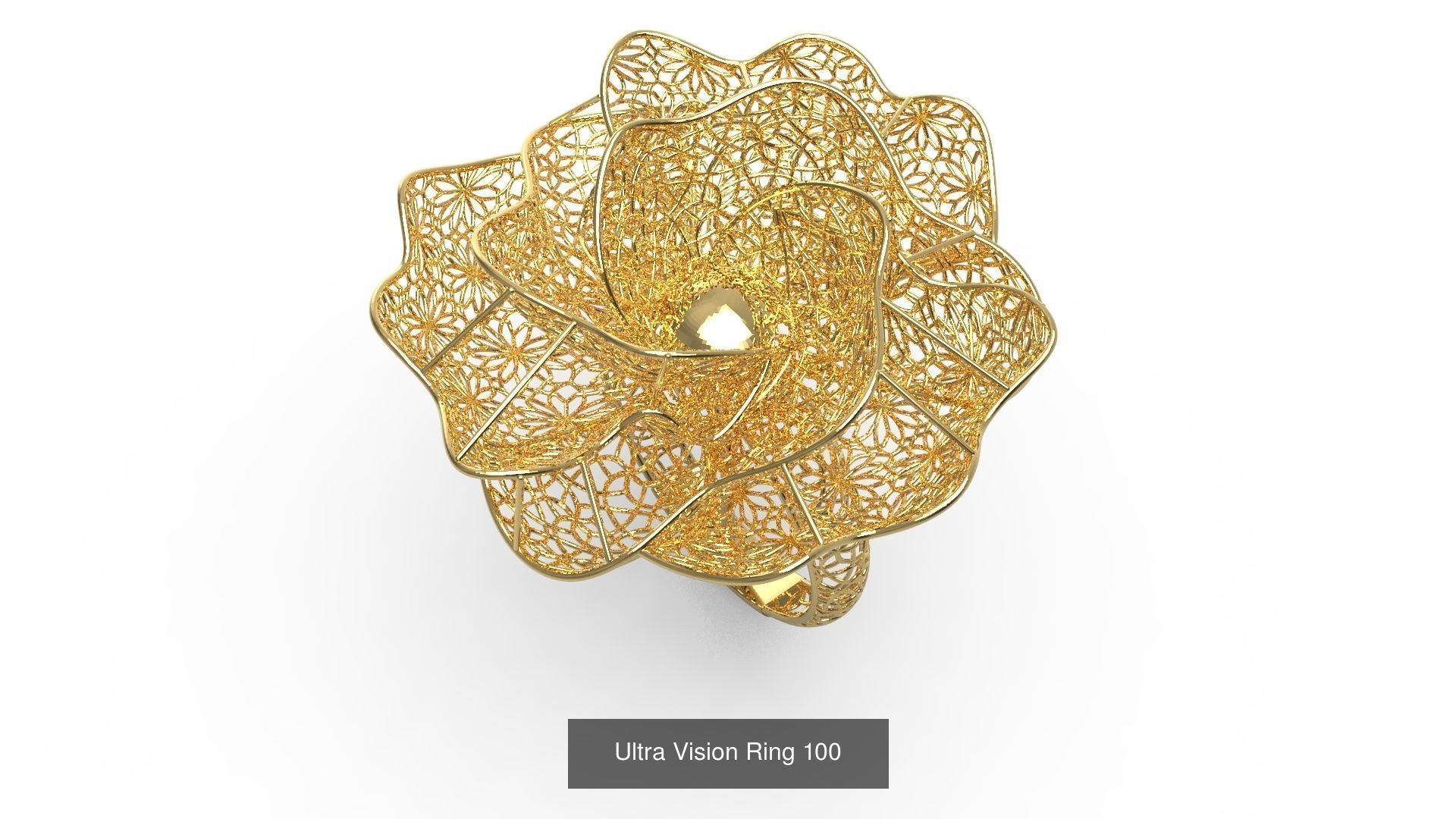 Set of 339 Ultra Vision Ring rings 3D Model Collection_112