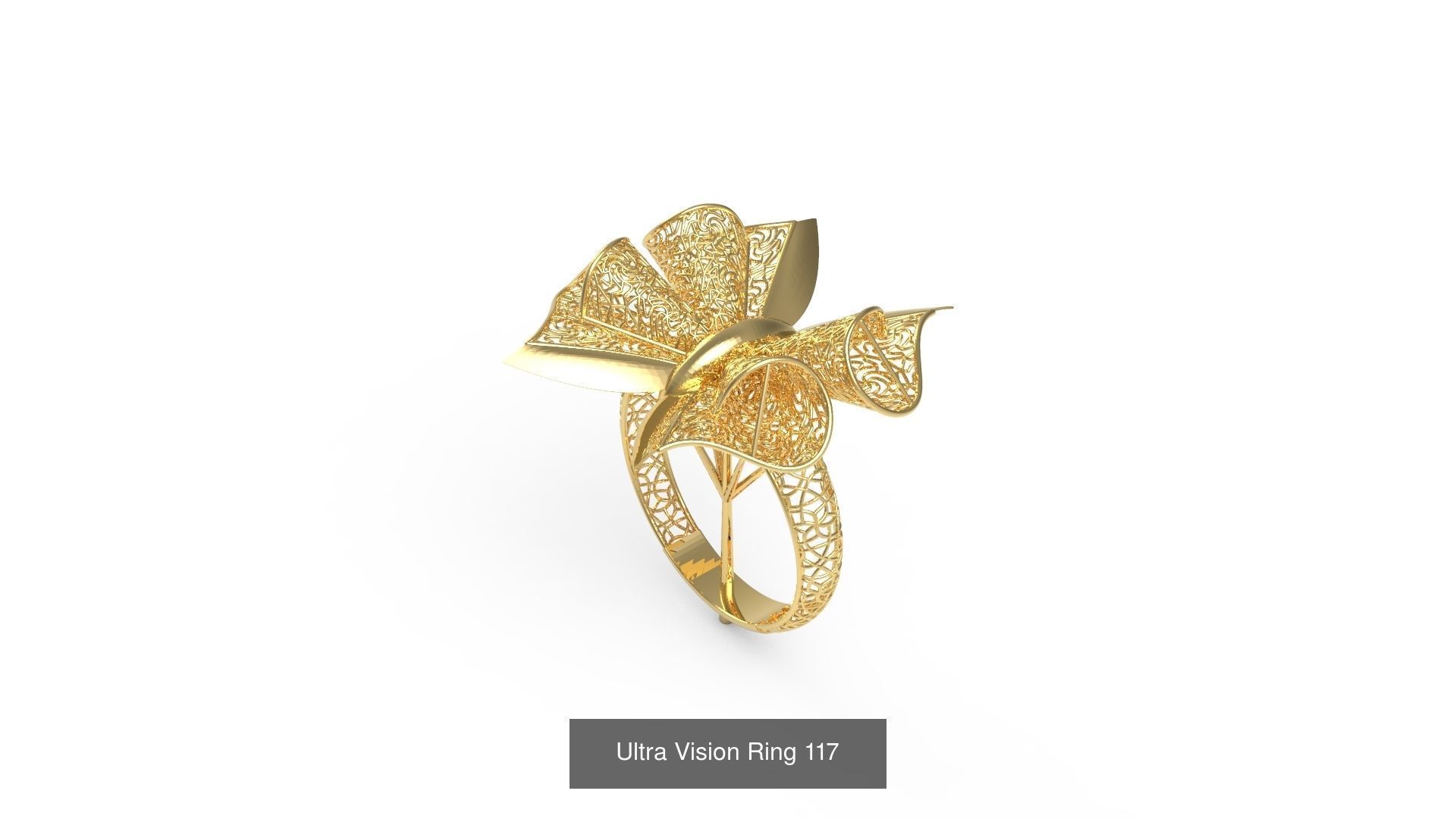Set of 339 Ultra Vision Ring rings 3D Model Collection_130