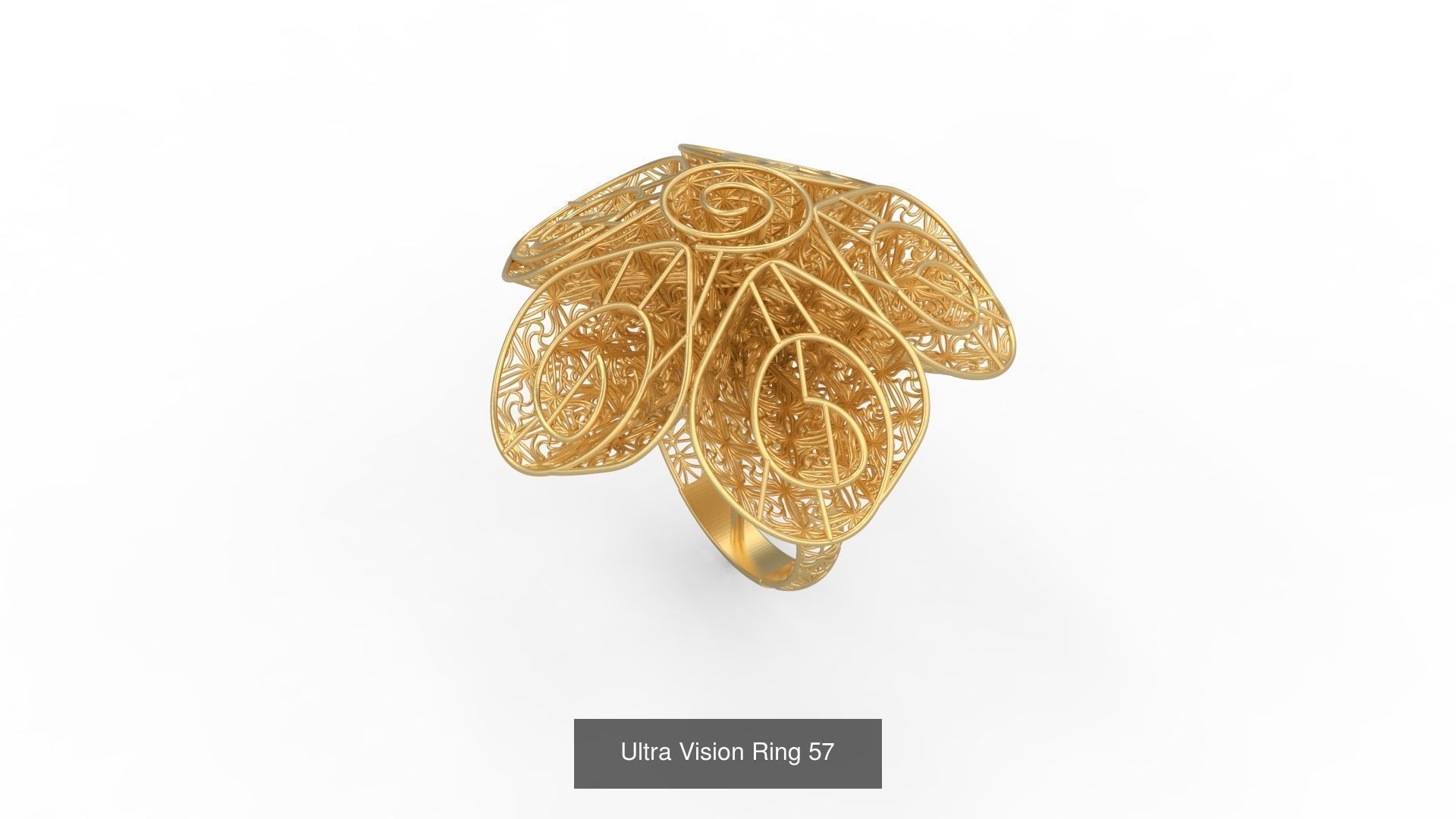 Set of 339 Ultra Vision Ring rings 3D Model Collection_69