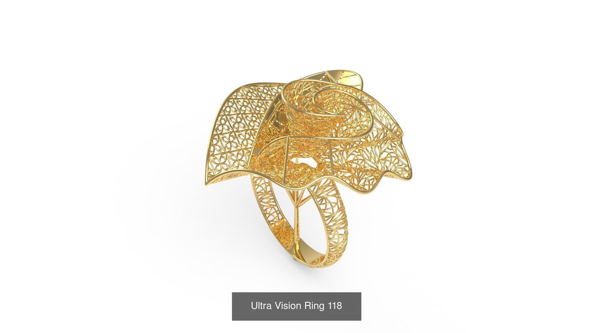 Set of 339 Ultra Vision Ring rings 3D Model Collection_131