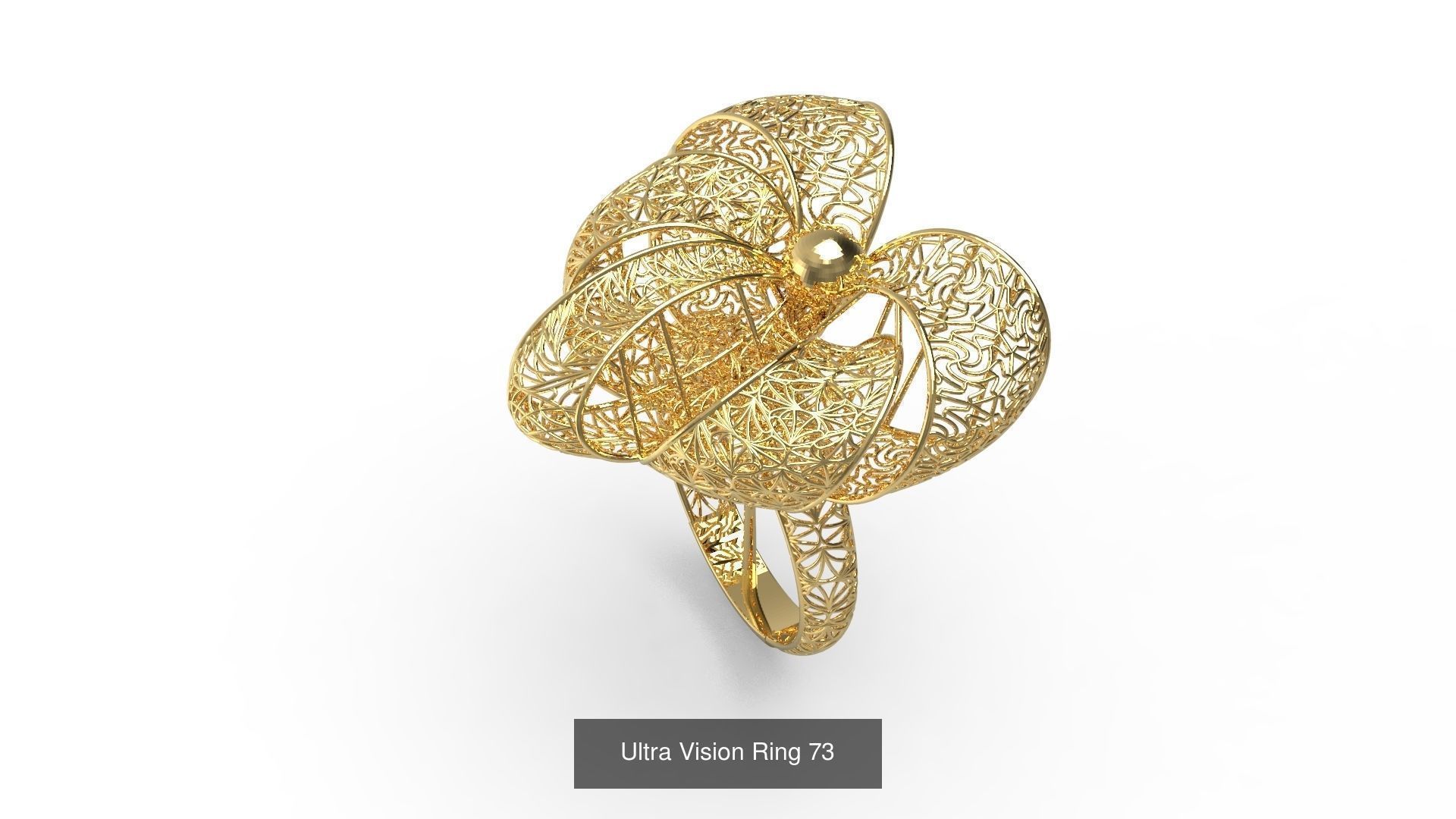 Set of 339 Ultra Vision Ring rings 3D Model Collection_85