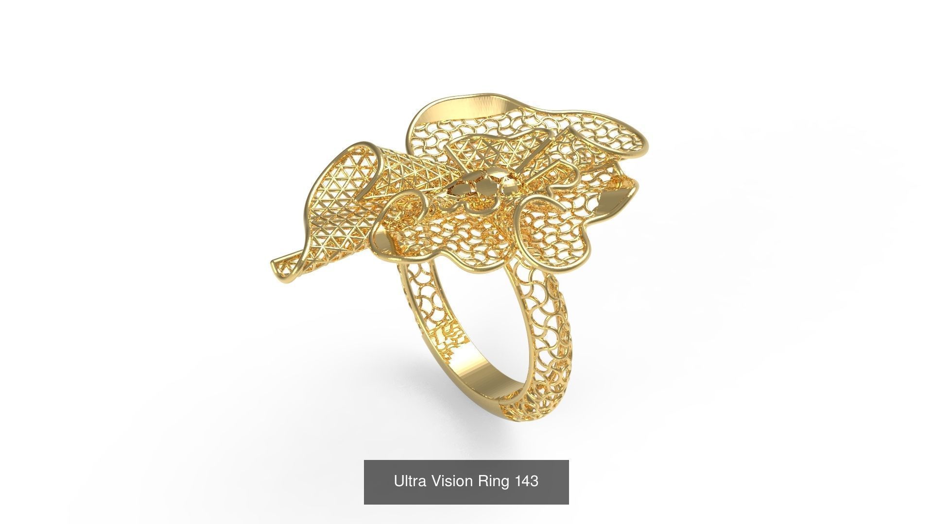 Set of 339 Ultra Vision Ring rings 3D Model Collection_156