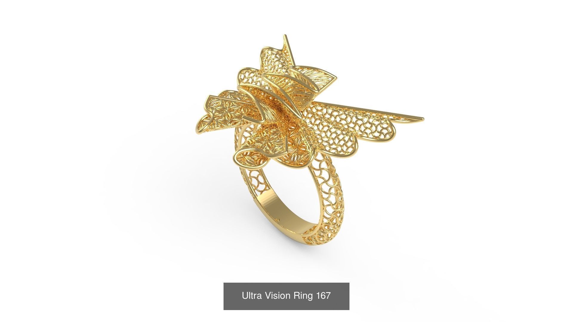Set of 339 Ultra Vision Ring rings 3D Model Collection_180