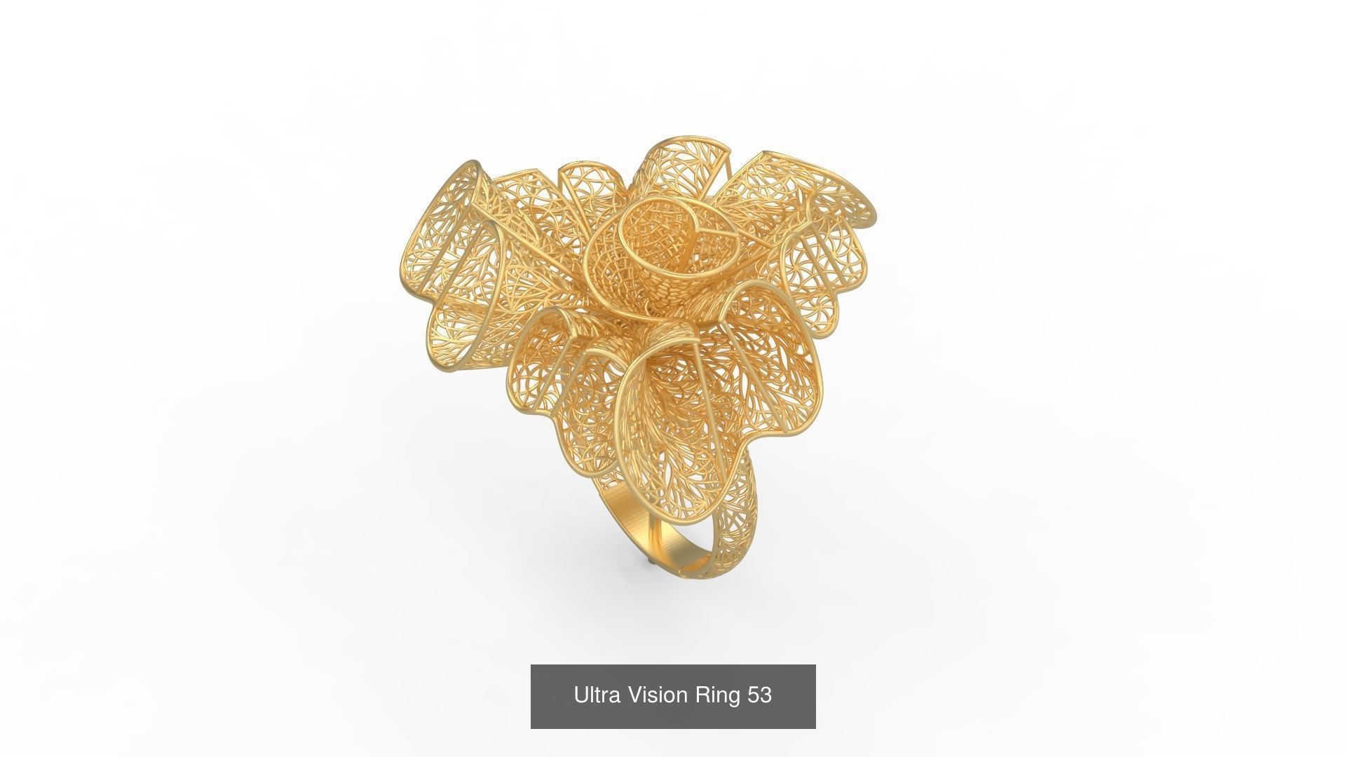 Set of 339 Ultra Vision Ring rings 3D Model Collection_65