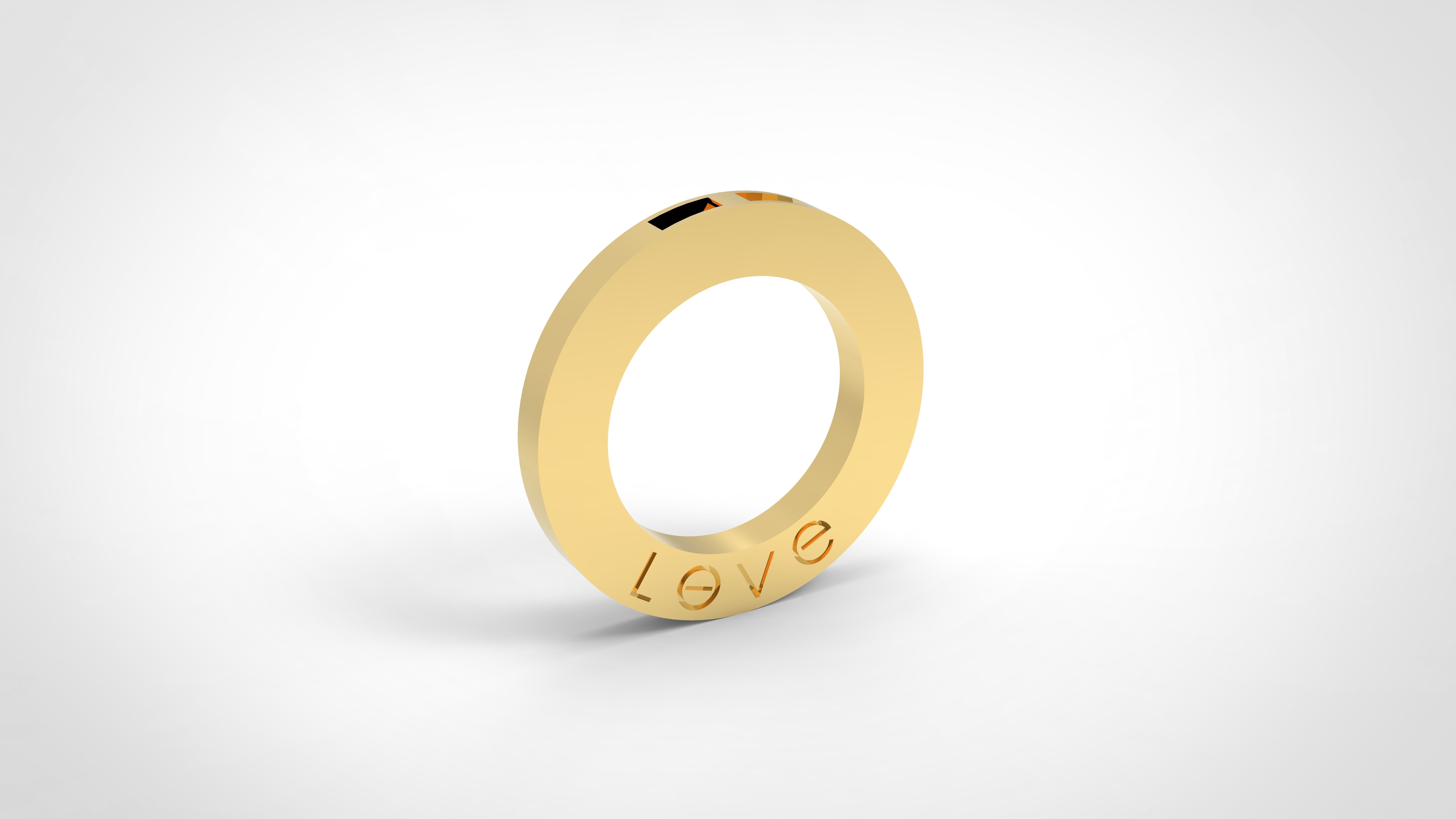 Model 96 Love Necklace 3D print model_11