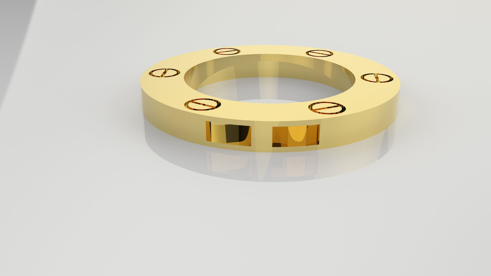 Model 96 Love Necklace 3D print model_10