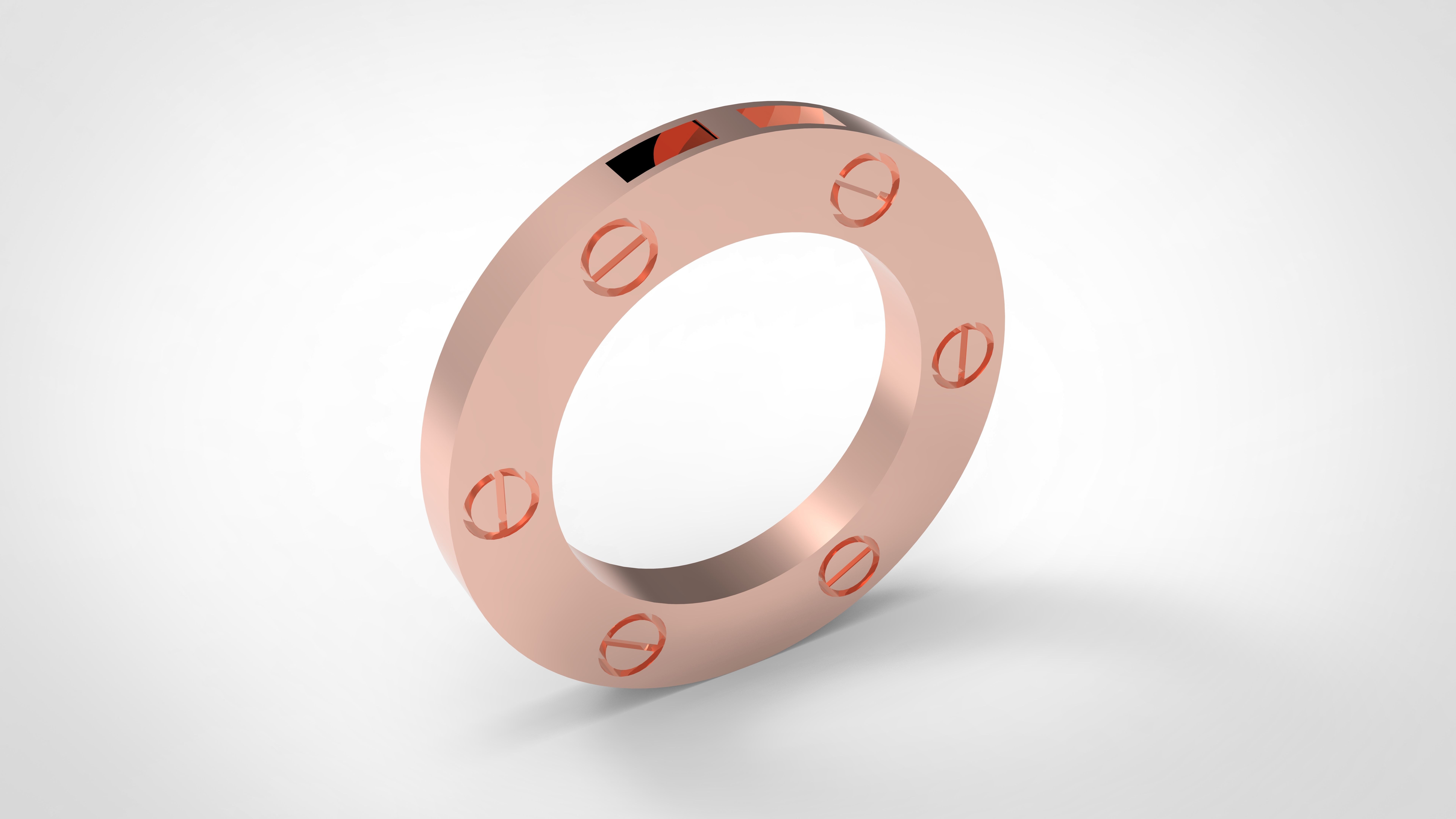 Model 96 Love Necklace 3D print model_3