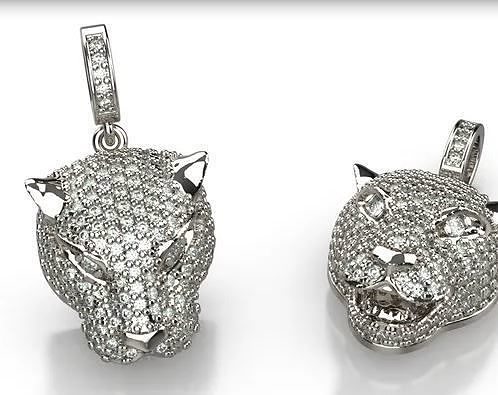 tiger necklace 3D model