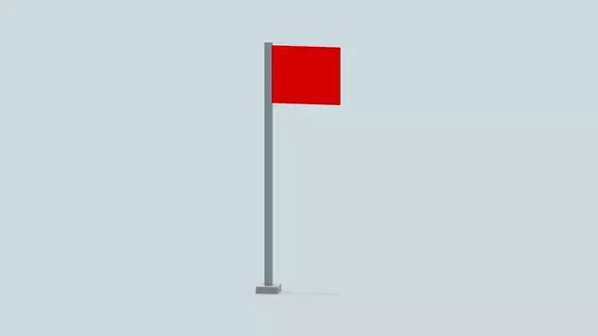 Voxel Flag 