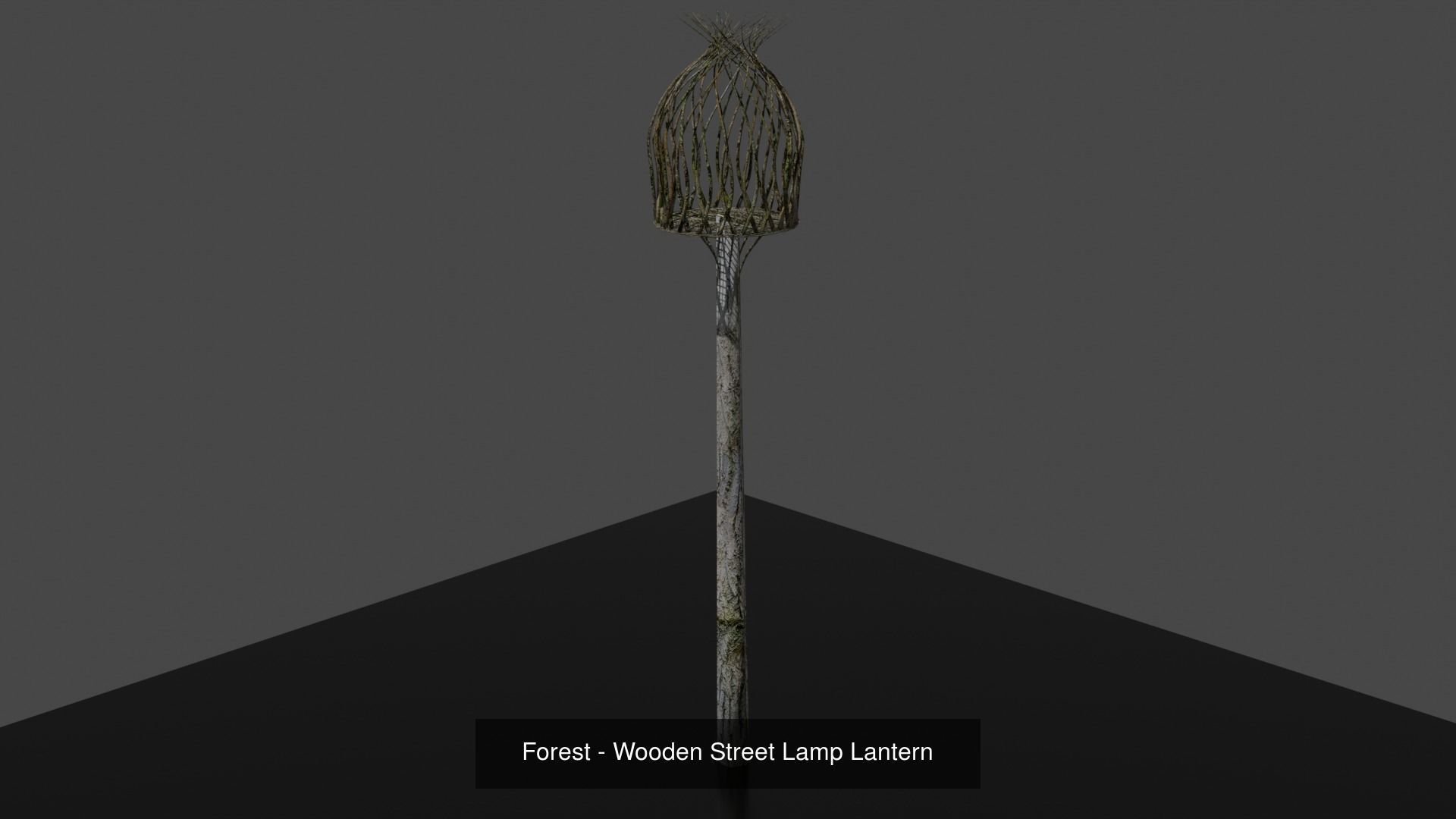 Forest - Wooden Furniture Environment Set 3D Model Collection_9