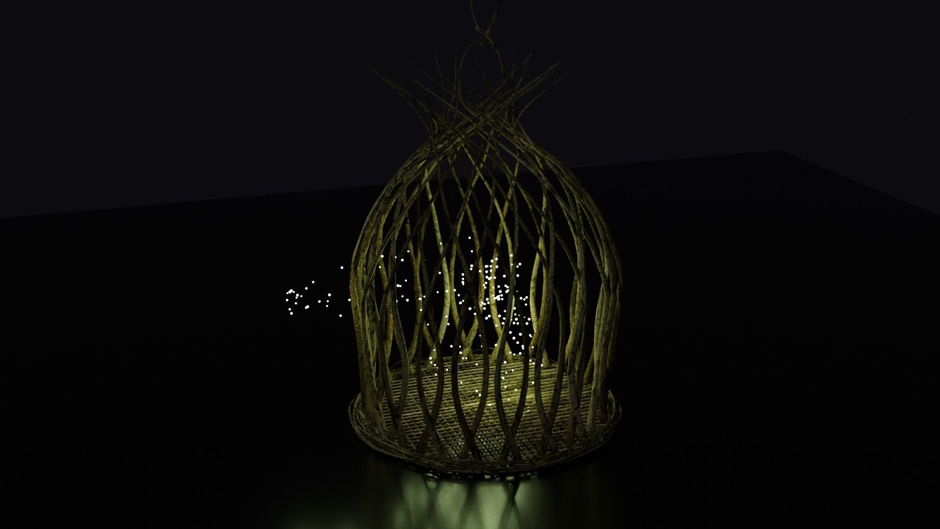 Forest - Wooden Furniture Environment Set 3D Model Collection_14