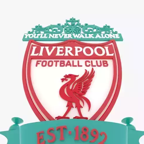Liverpool Logo  3D model